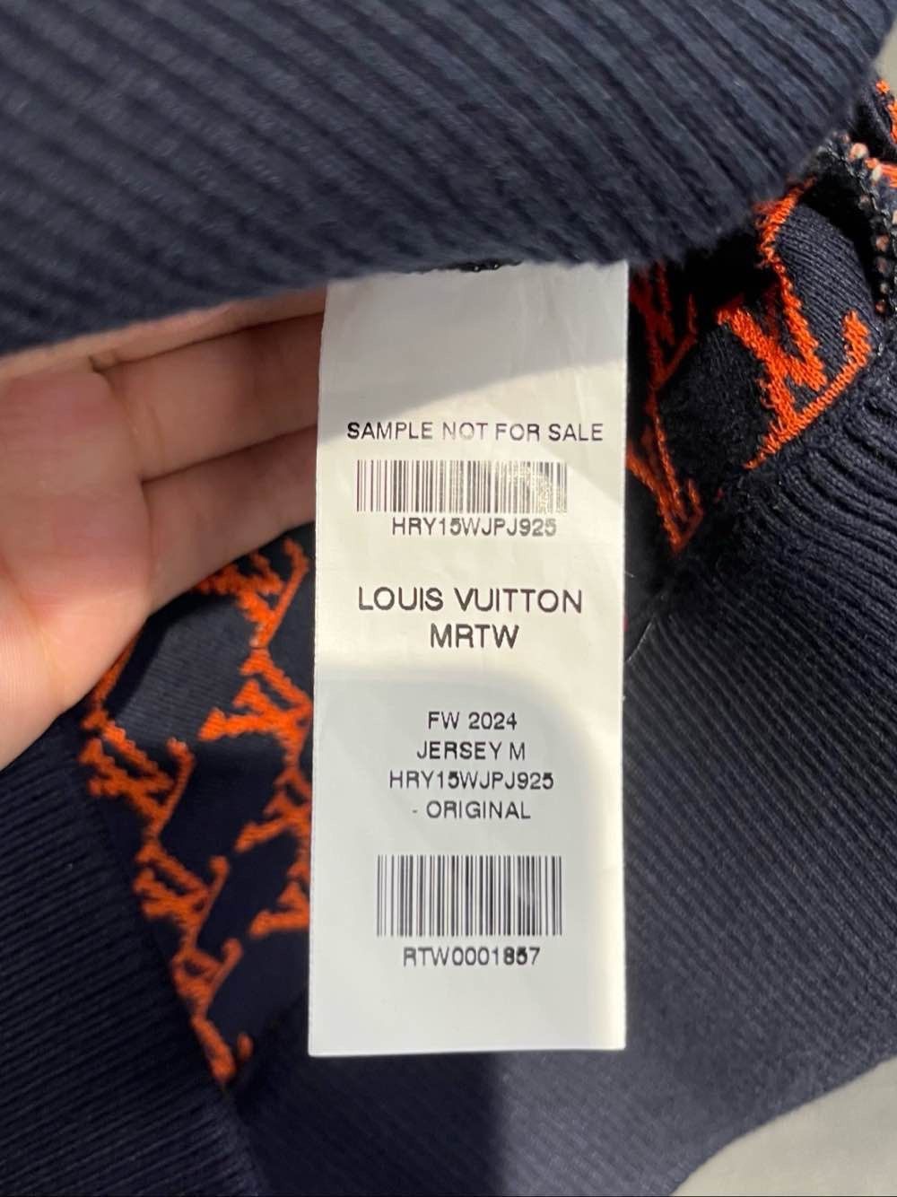 Louis Vuitton Blue Patterned Zip-Front Bomber Jacket Size M Size US M / EU 48-50 / 2 - 4 Thumbnail