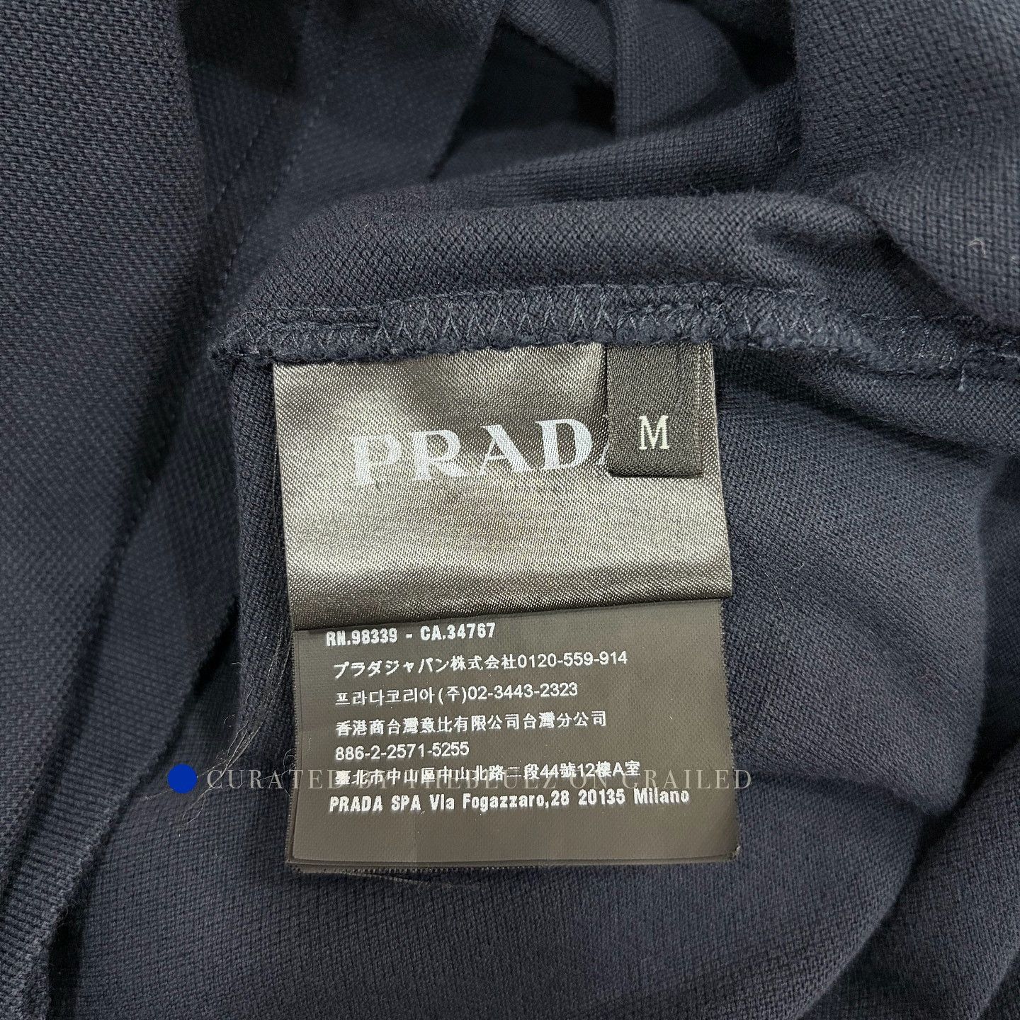 Prada Blue Short-Sleeve Polo Shirt Size US M / EU 48-50 / 2 - 4 Thumbnail