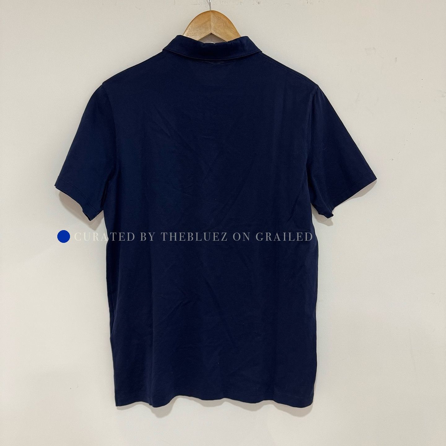 Prada Blue Short Sleeve Polo Shirt Size M Size US M / EU 48-50 / 2 - 2 Thumbnail