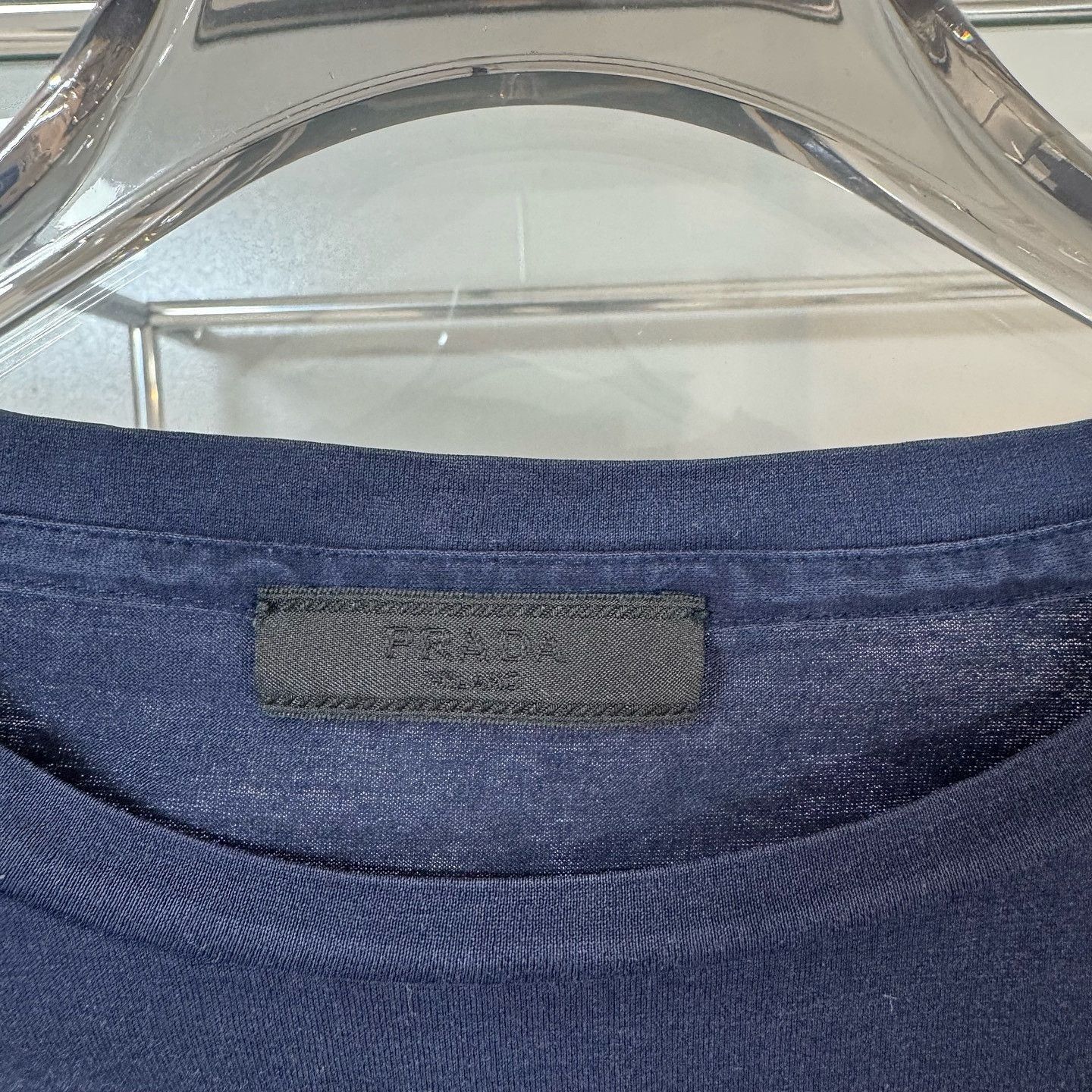 Prada Blue Long Sleeve Shirt with Chest Pocket Size US M / EU 48-50 / 2 - 3 Thumbnail