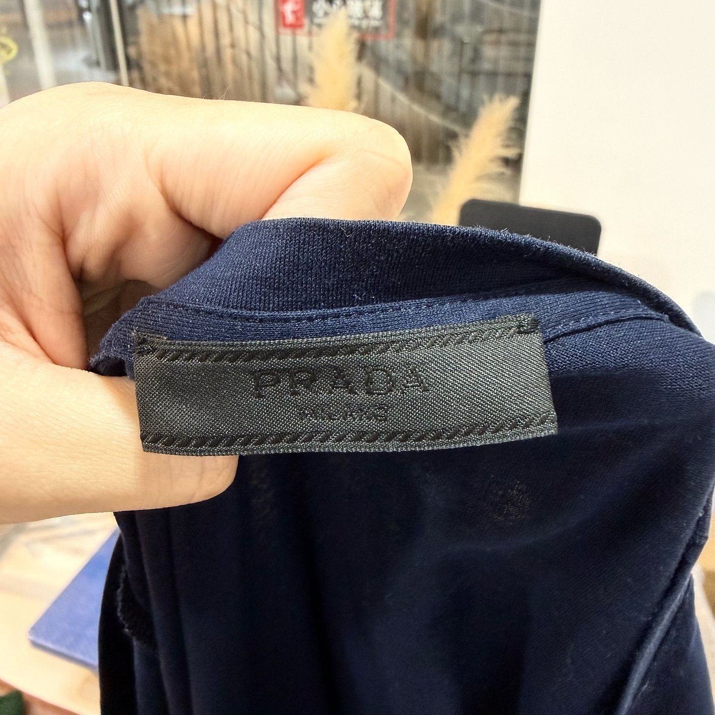 Prada Blue Short-Sleeve Pocket Shirt XXL Size US XXL / EU 58 / 5 - 3 Thumbnail