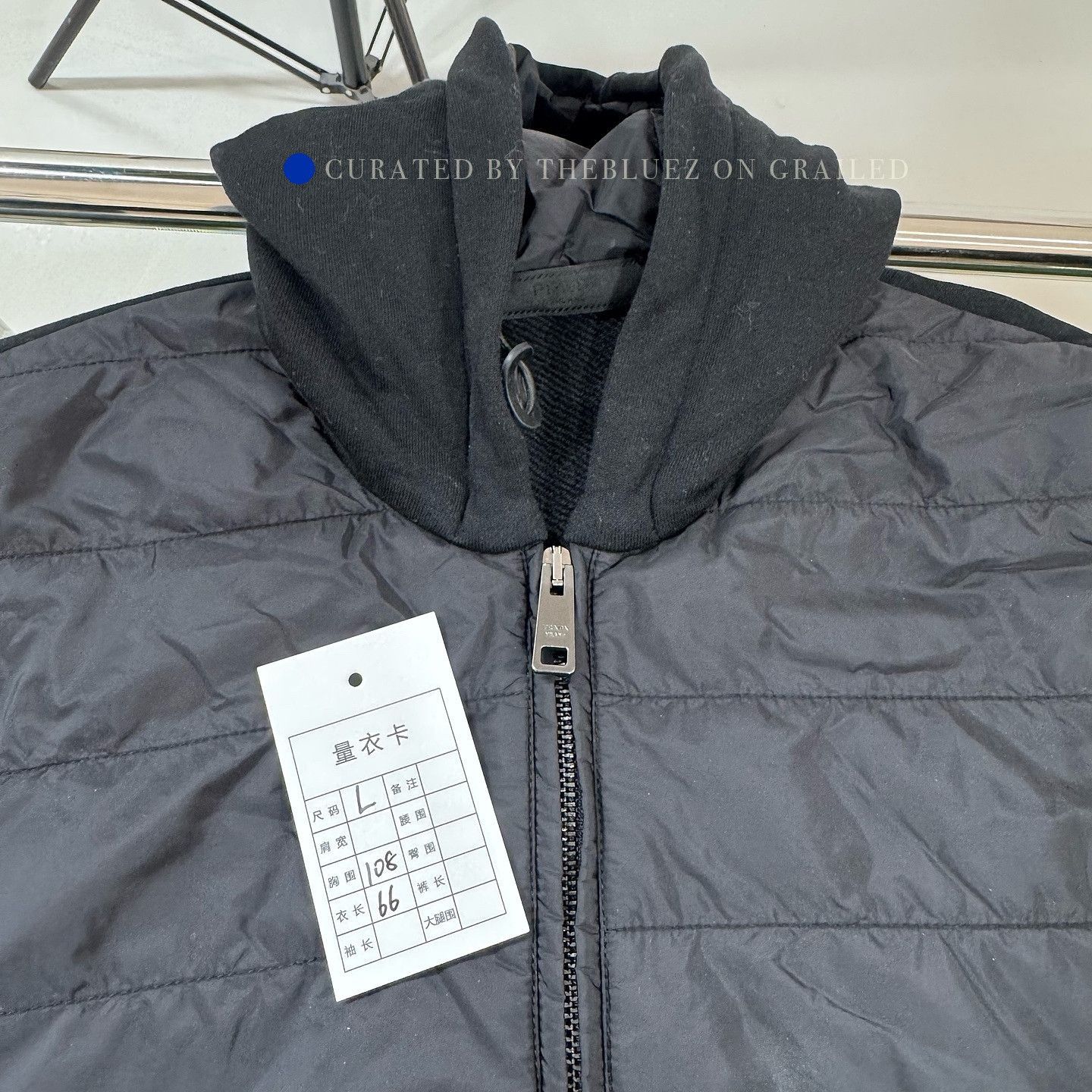 Prada Hooded Quilted Light Jacket Size US L / EU 52-54 / 3 - 5 Thumbnail