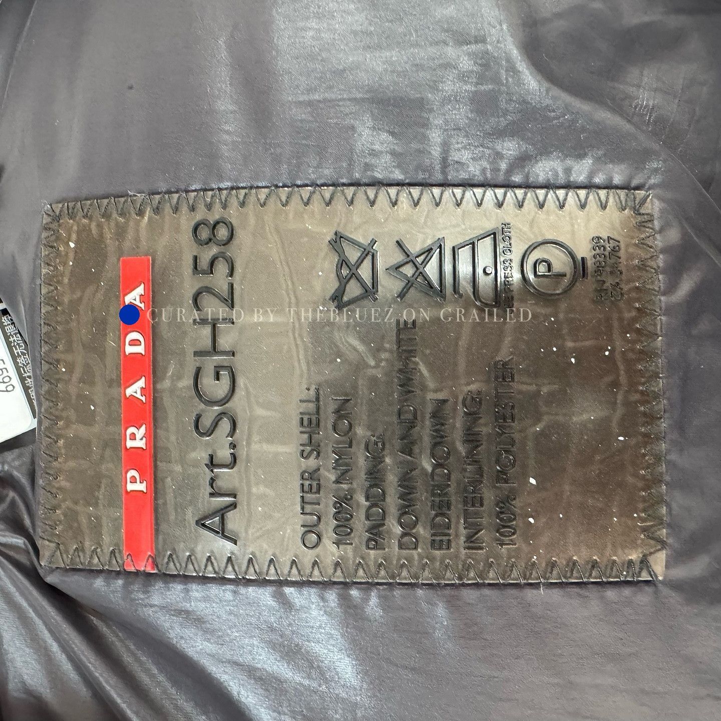 Prada Black Puffer Jacket with Stand Collar - Size M Size US M / EU 48-50 / 2 - 3 Thumbnail