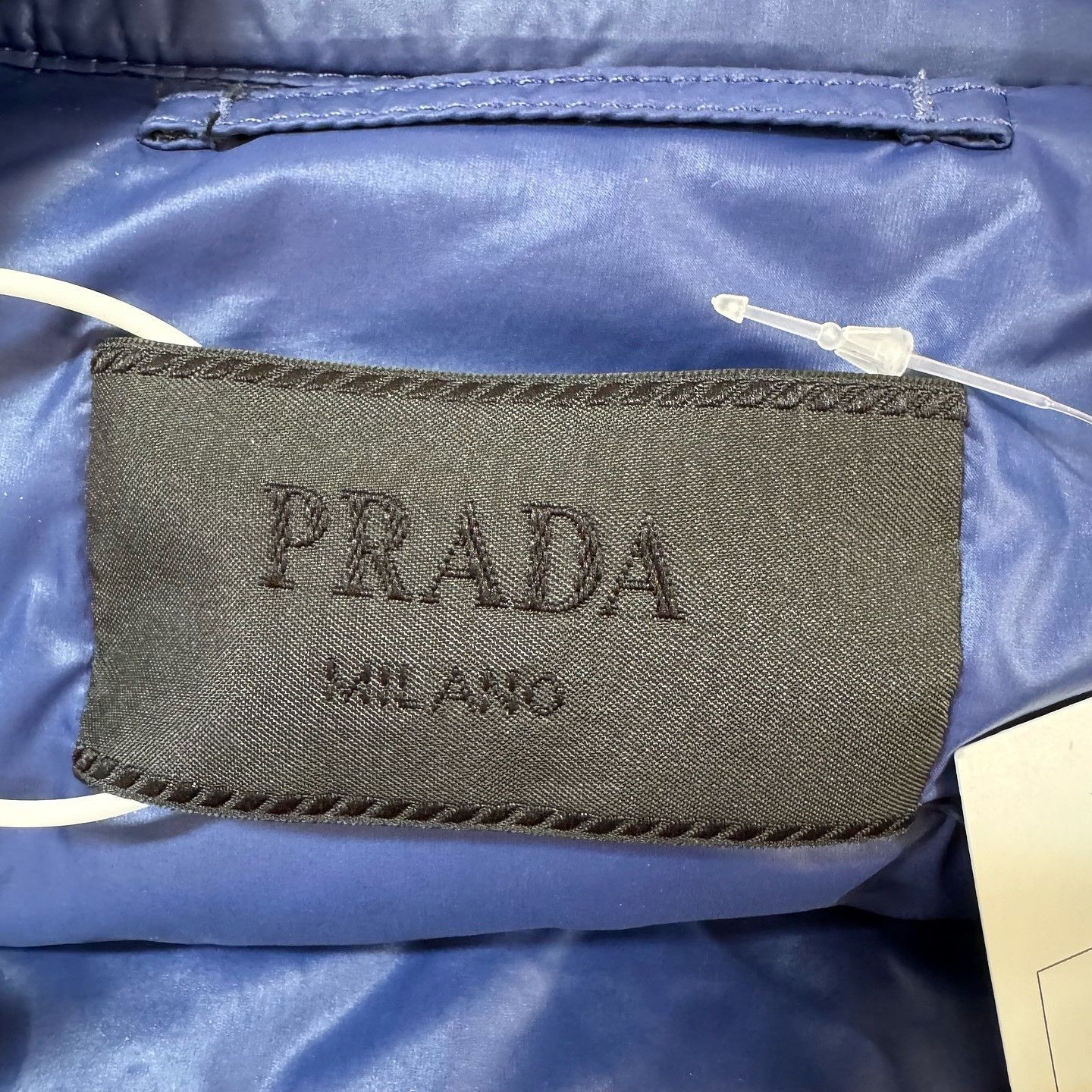 Prada Blue Puffer Jacket with Zip Closure Size M Size US M / EU 48-50 / 2 - 3 Thumbnail