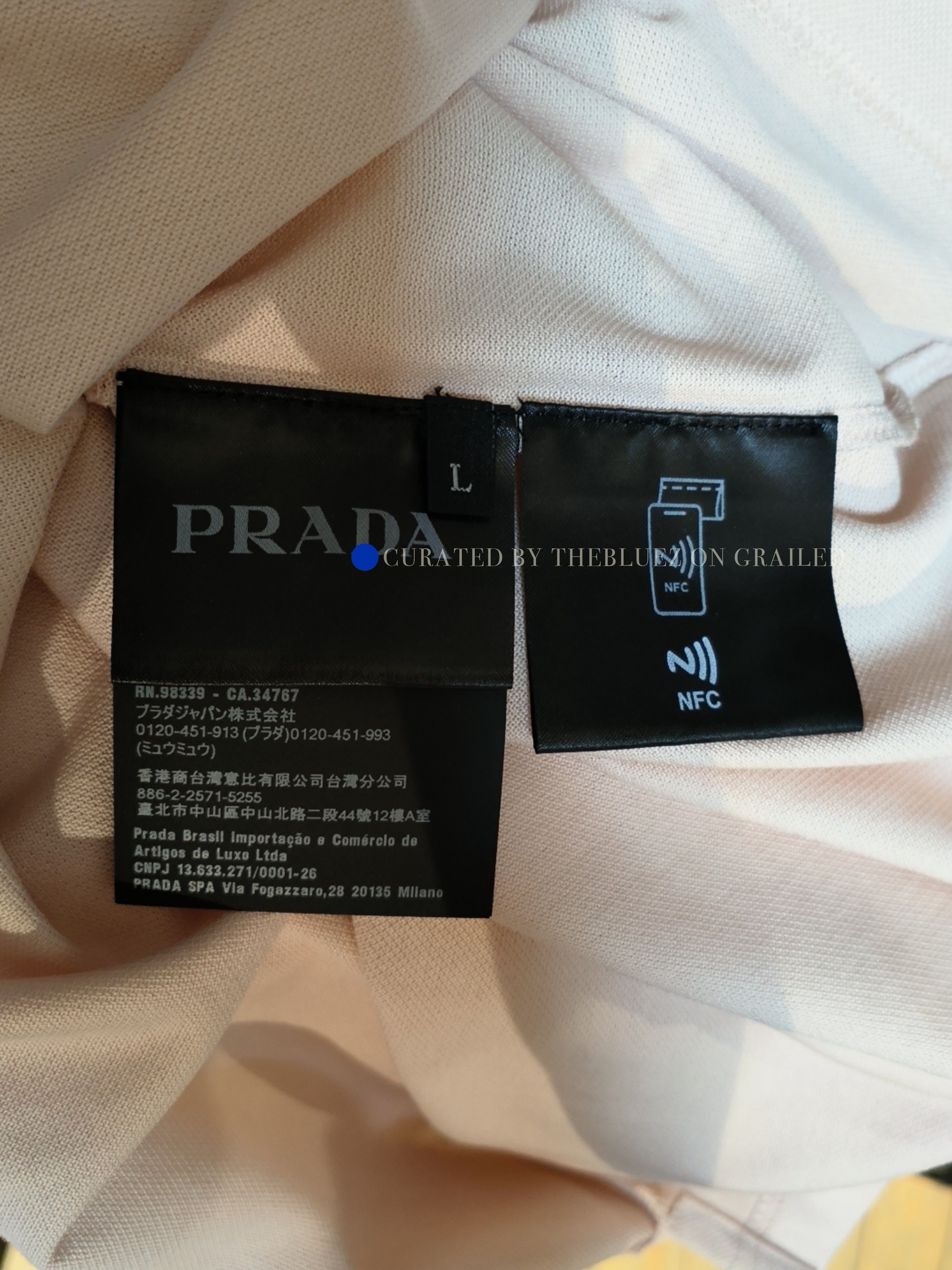 Prada Pink Short-Sleeve Polo Shirt Size L Size US L / EU 52-54 / 3 - 4 Thumbnail