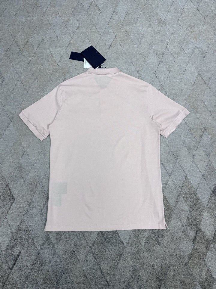 Prada Pink Short-Sleeve Polo Shirt Size L Size US L / EU 52-54 / 3 - 2 Thumbnail