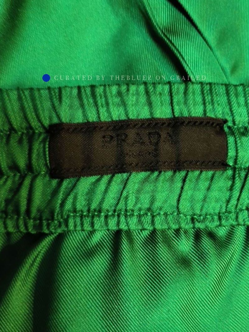 Prada Green Casual Drawstring Pants Size US 34 / EU 50 - 3 Thumbnail