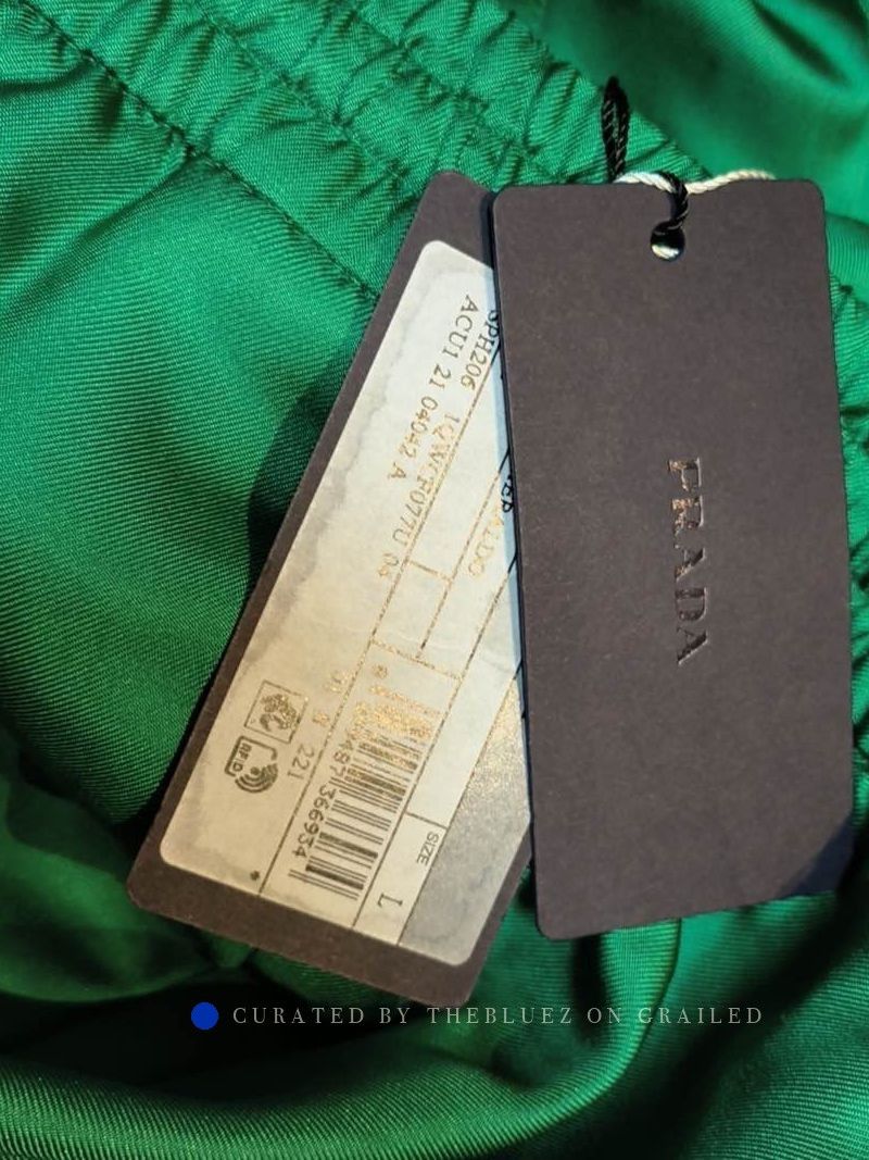 Prada Green Casual Drawstring Pants Size US 34 / EU 50 - 5 Thumbnail