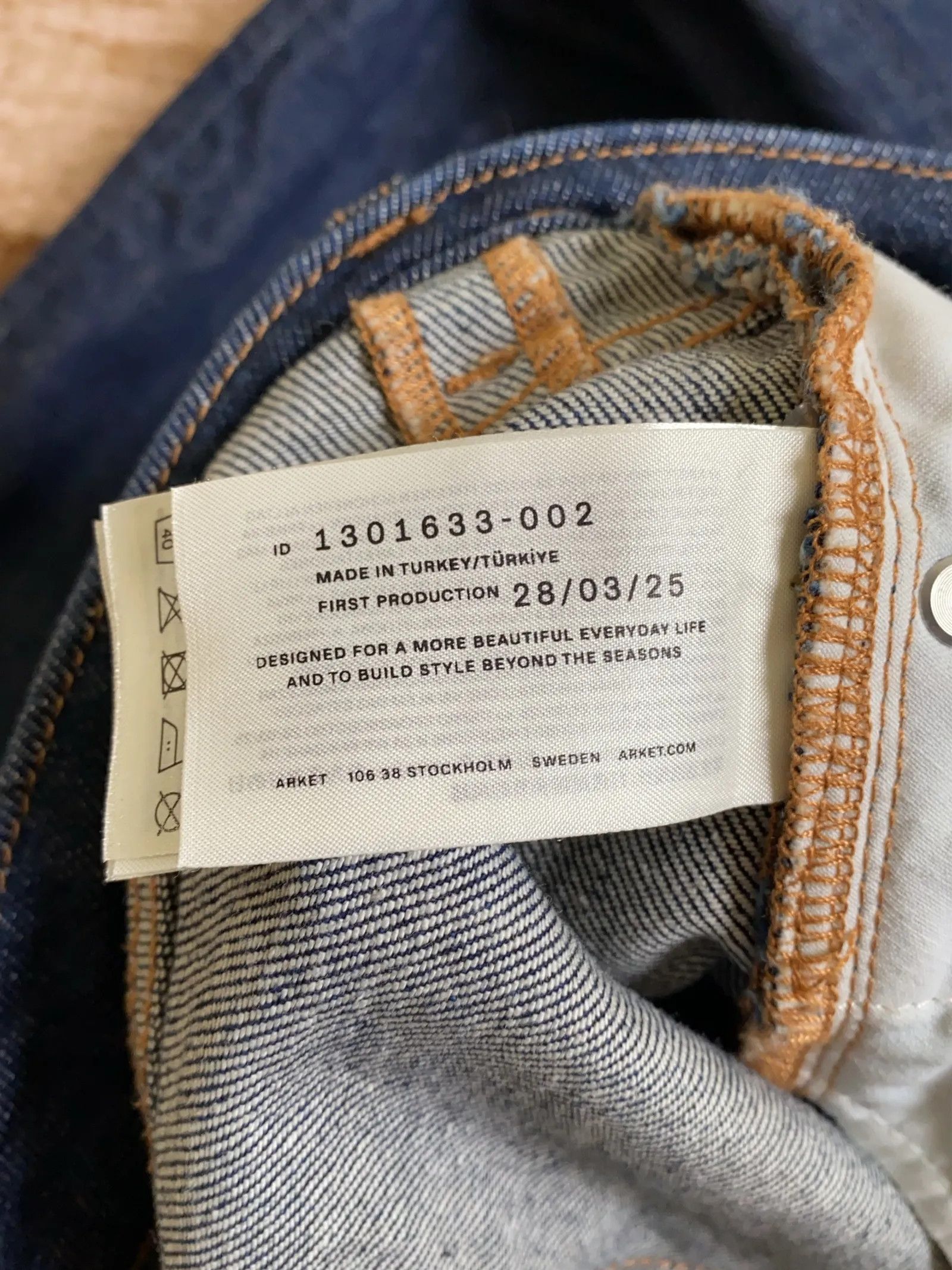 Arket Arket Rain Jeans Size 27" / US 4 / IT 40 - 2 Thumbnail