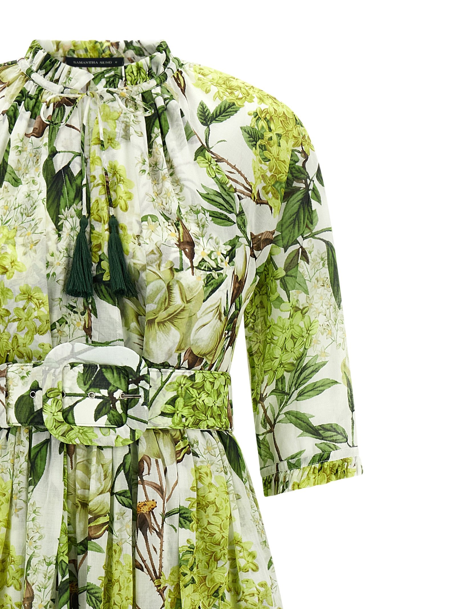 Samantha Sung 'Eden' long dress in cotton muslin with all print Size M / US 6-8 / IT 42-44 - 4 Thumbnail