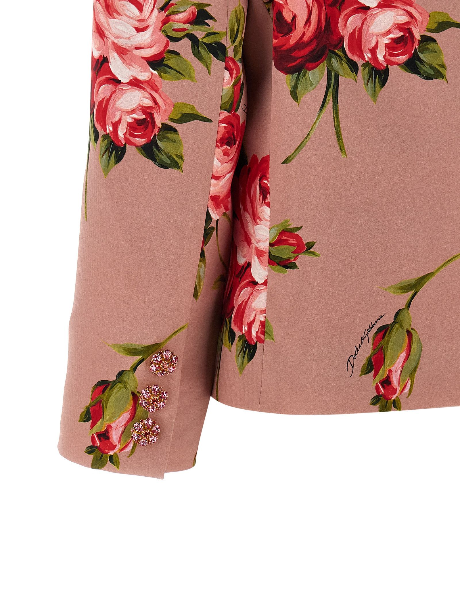 Dolce & Gabbana 'Bouquet Rose' blazer Size XL / US 12-14 / IT 48-50 - 4 Thumbnail