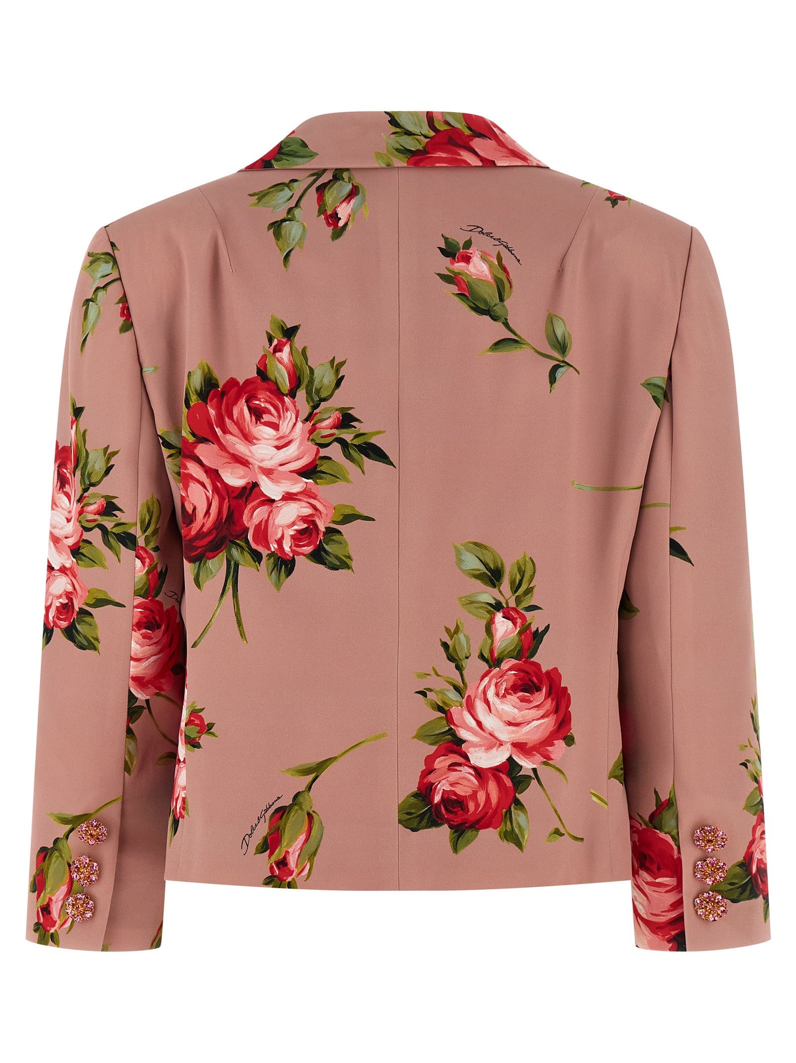 Dolce & Gabbana 'Bouquet Rose' blazer Size XL / US 12-14 / IT 48-50 - 2 Thumbnail