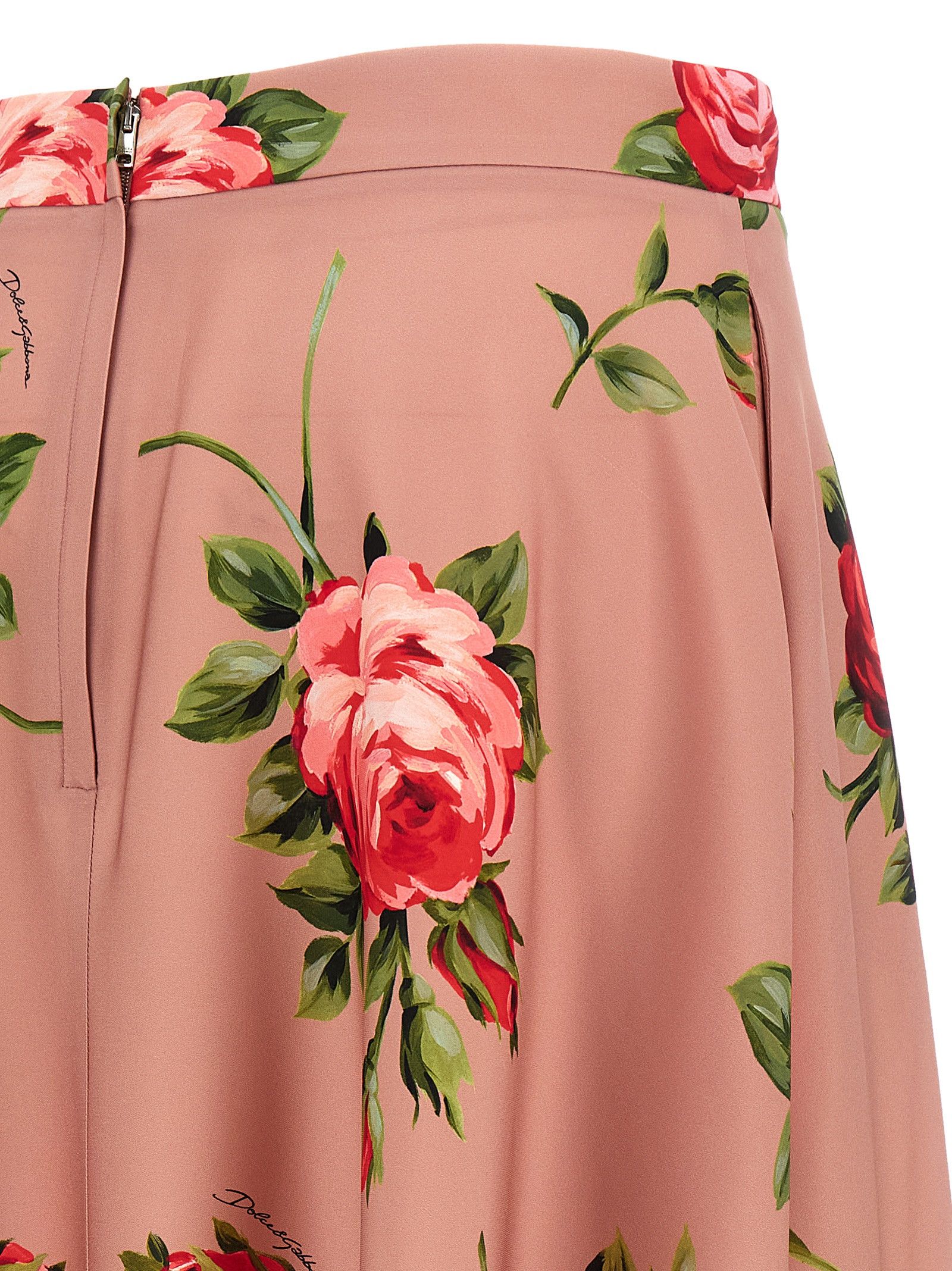 Dolce & Gabbana 'Bouquet Rose' skirt Size 34" / US 12 / IT 48 - 4 Thumbnail