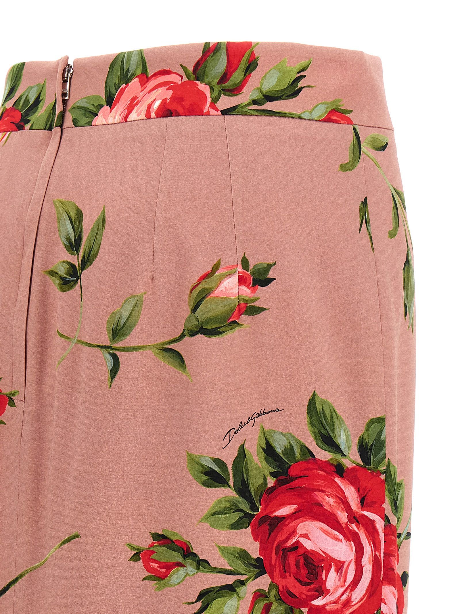 Dolce & Gabbana 'Bouquet Rose' skirt Size 34" / US 12 / IT 48 - 4 Thumbnail
