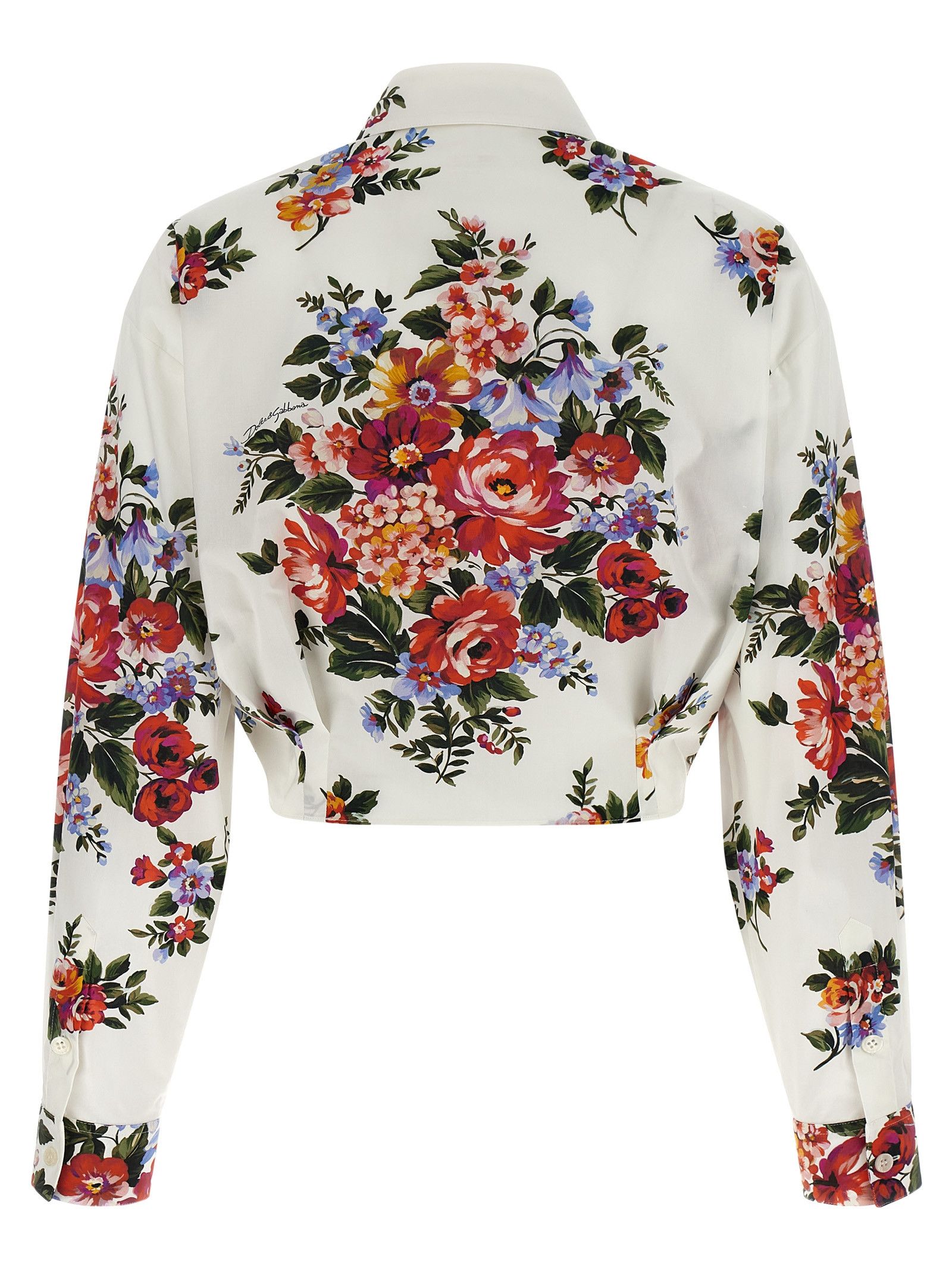 Dolce & Gabbana 'Mazzo di Fiori' shirt Size M / US 6-8 / IT 42-44 - 2 Thumbnail
