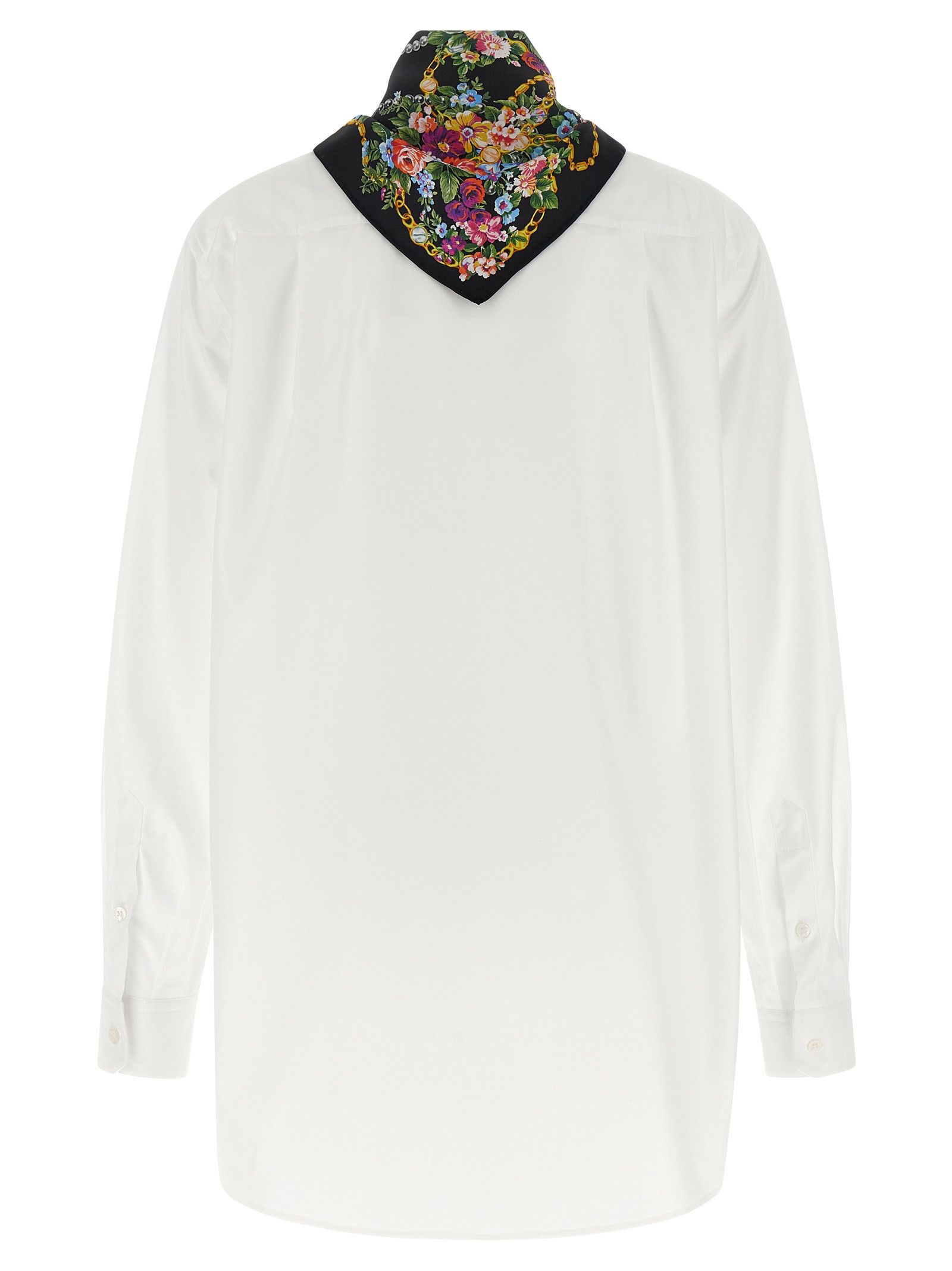 Dolce & Gabbana Shirt with scarf Size M / US 6-8 / IT 42-44 - 3 Thumbnail