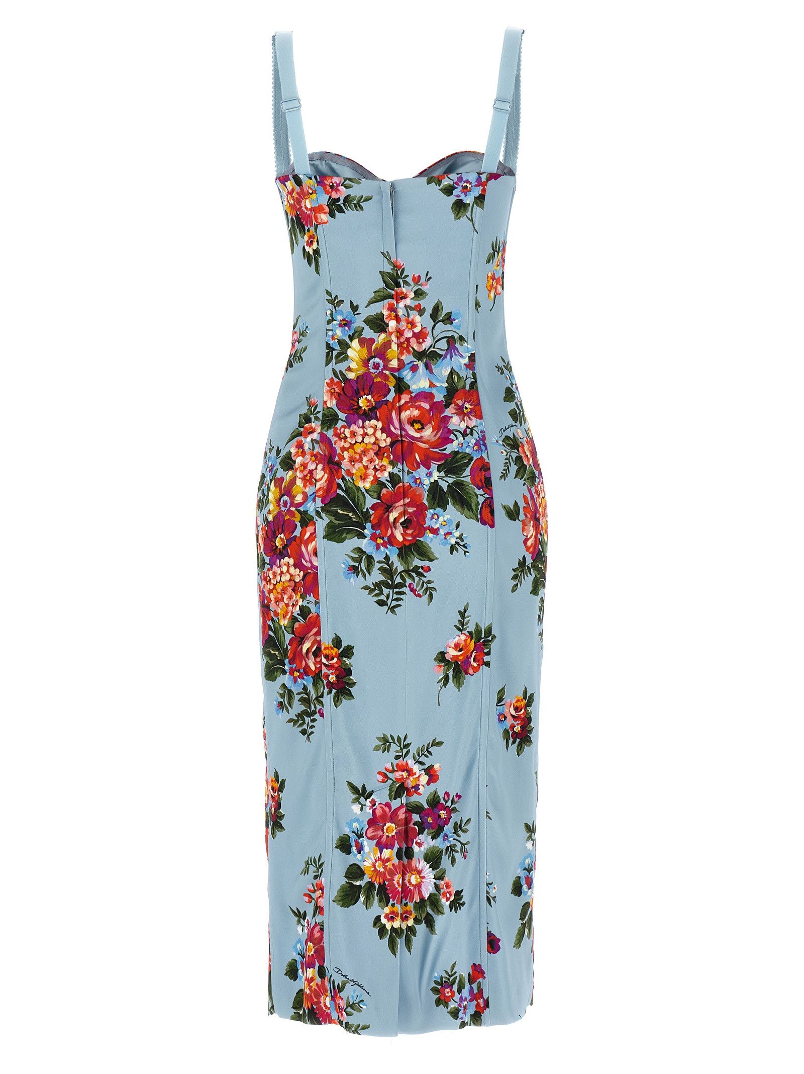 Dolce & Gabbana 'Mazzo di Fiori' print dress Size M / US 6-8 / IT 42-44 - 2 Thumbnail