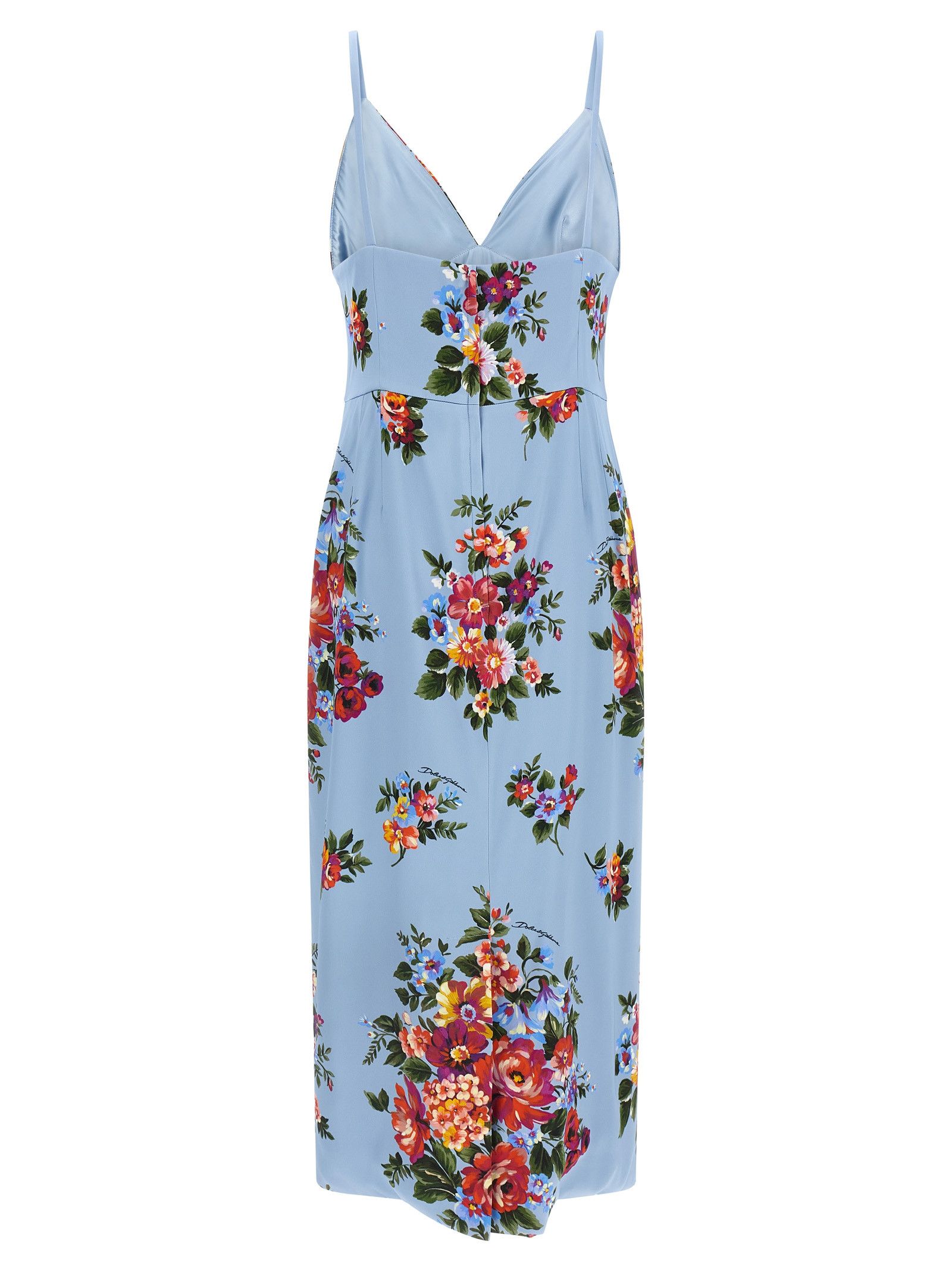 Dolce & Gabbana 'Mazzo di Fiori' print dress Size M / US 6-8 / IT 42-44 - 2 Thumbnail