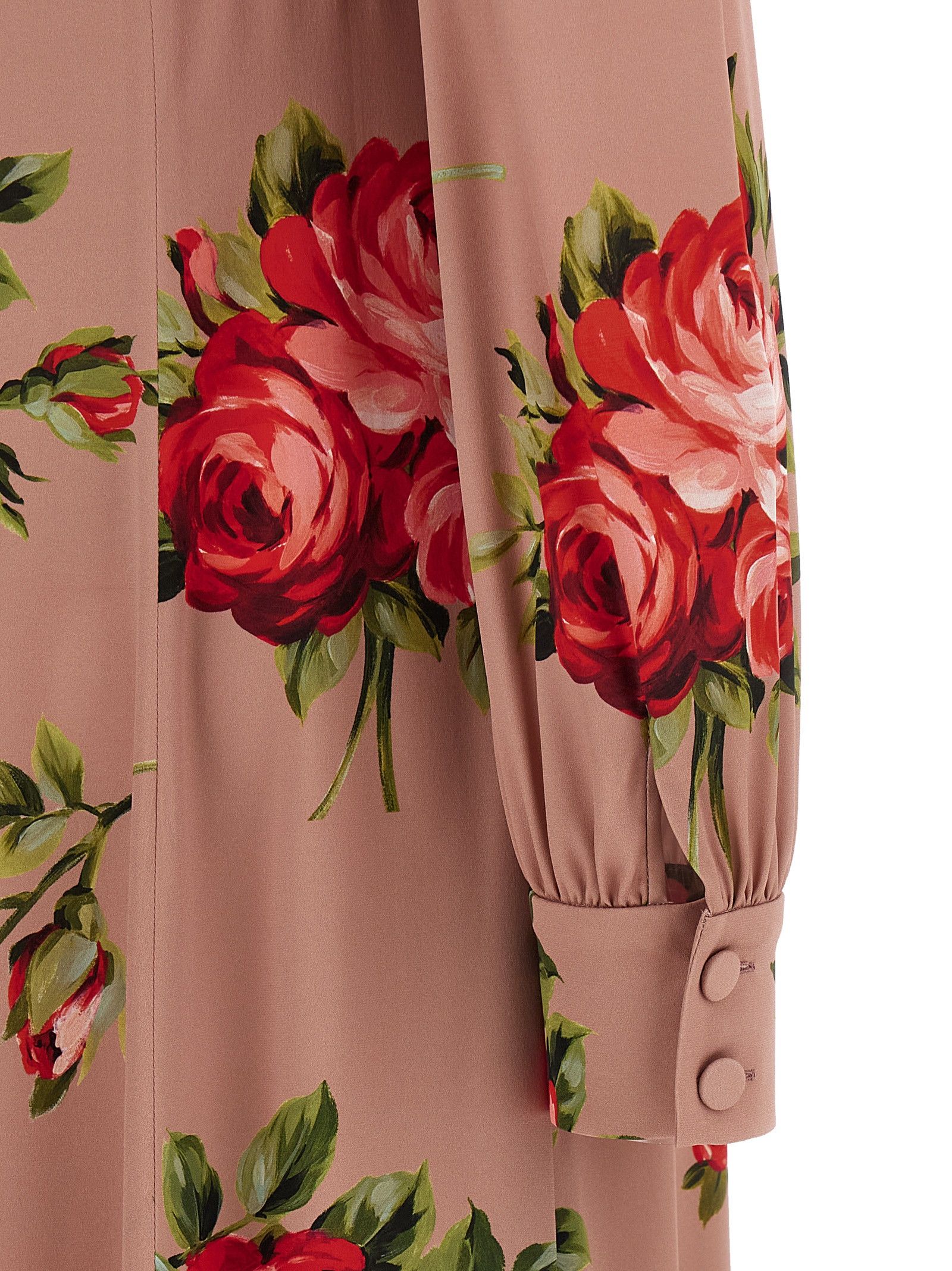 Dolce & Gabbana 'Bouquet Rose' dress Size L / US 10 / IT 46 - 4 Thumbnail