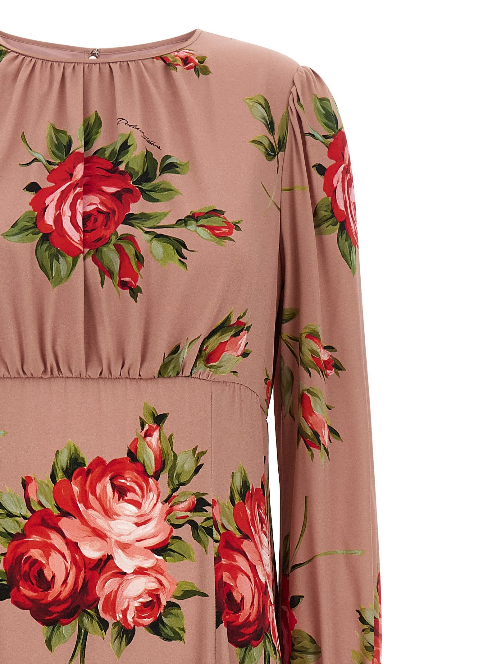 Dolce & Gabbana 'Bouquet Rose' dress Size L / US 10 / IT 46 - 3 Thumbnail