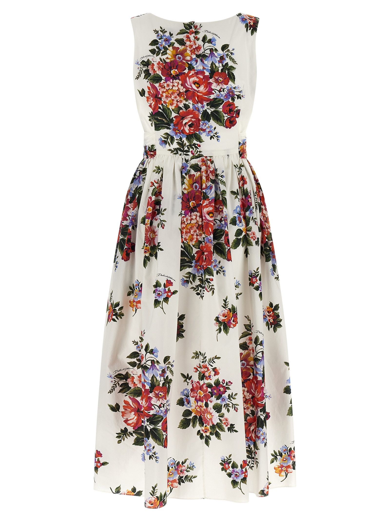 Dolce & Gabbana 'Bouquet di Fiori' dress Size L / US 10 / IT 46 - 2 Thumbnail