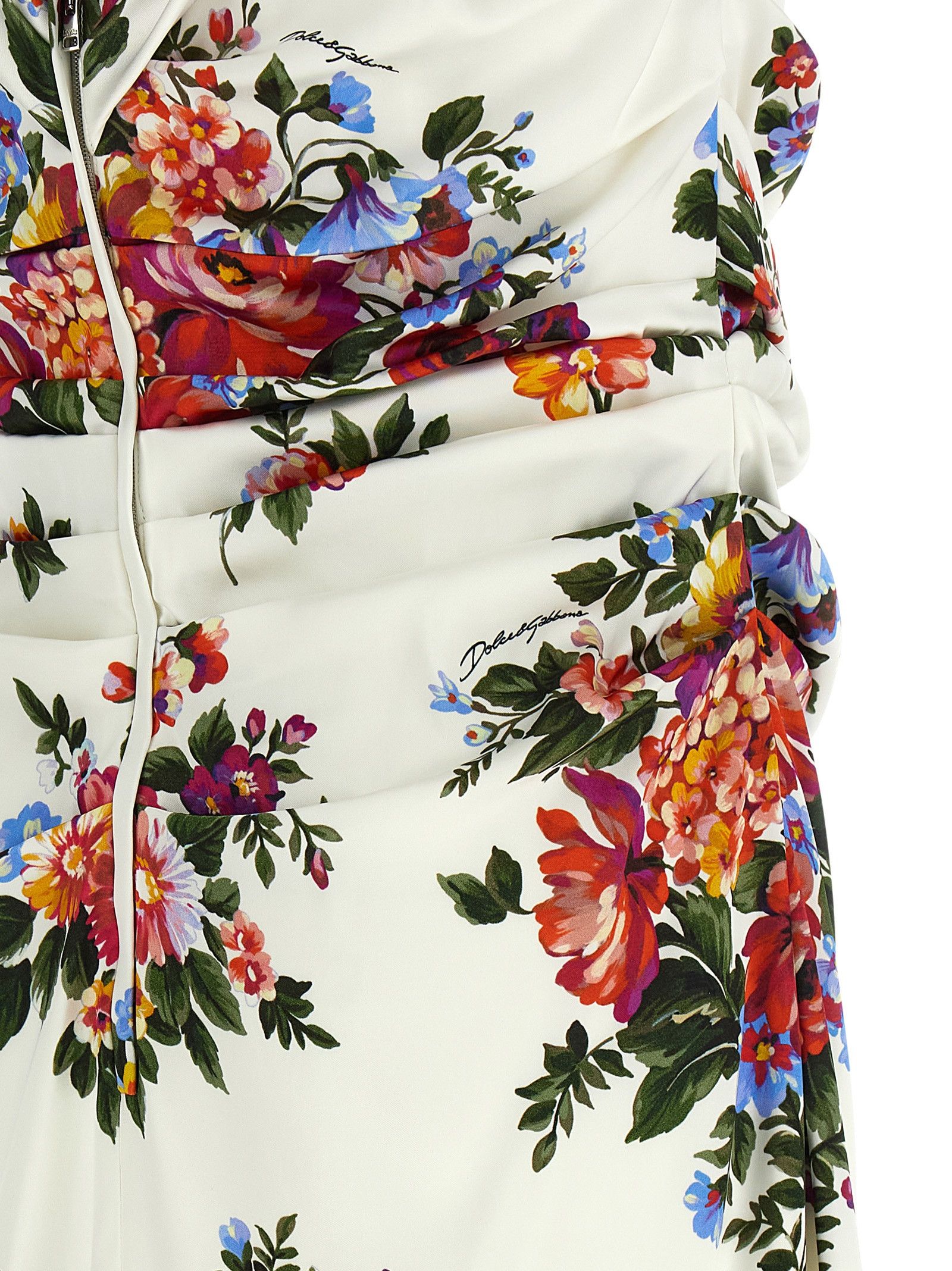 Dolce & Gabbana 'Mazzo di Fiori' dress Size L / US 10 / IT 46 - 4 Thumbnail