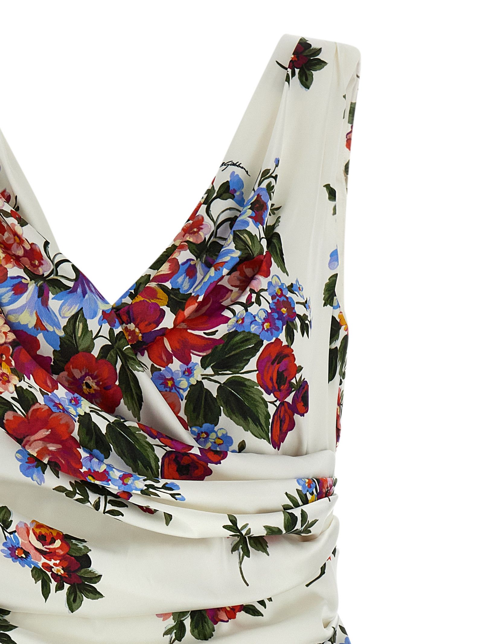 Dolce & Gabbana 'Mazzo di Fiori' dress Size L / US 10 / IT 46 - 3 Thumbnail