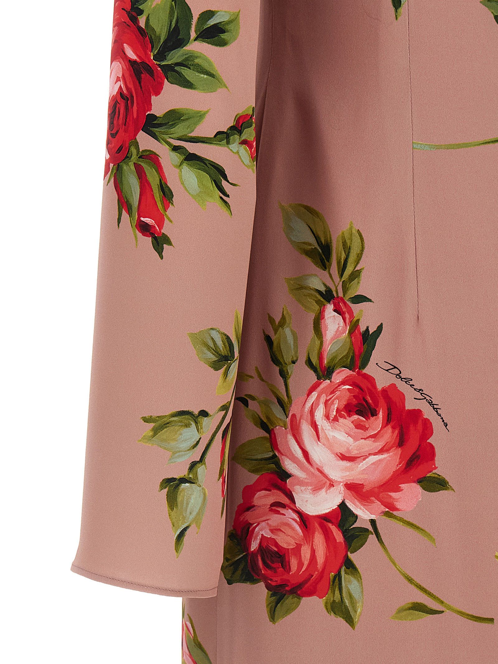 Dolce & Gabbana 'Bouquet Rose' dress Size L / US 10 / IT 46 - 4 Thumbnail
