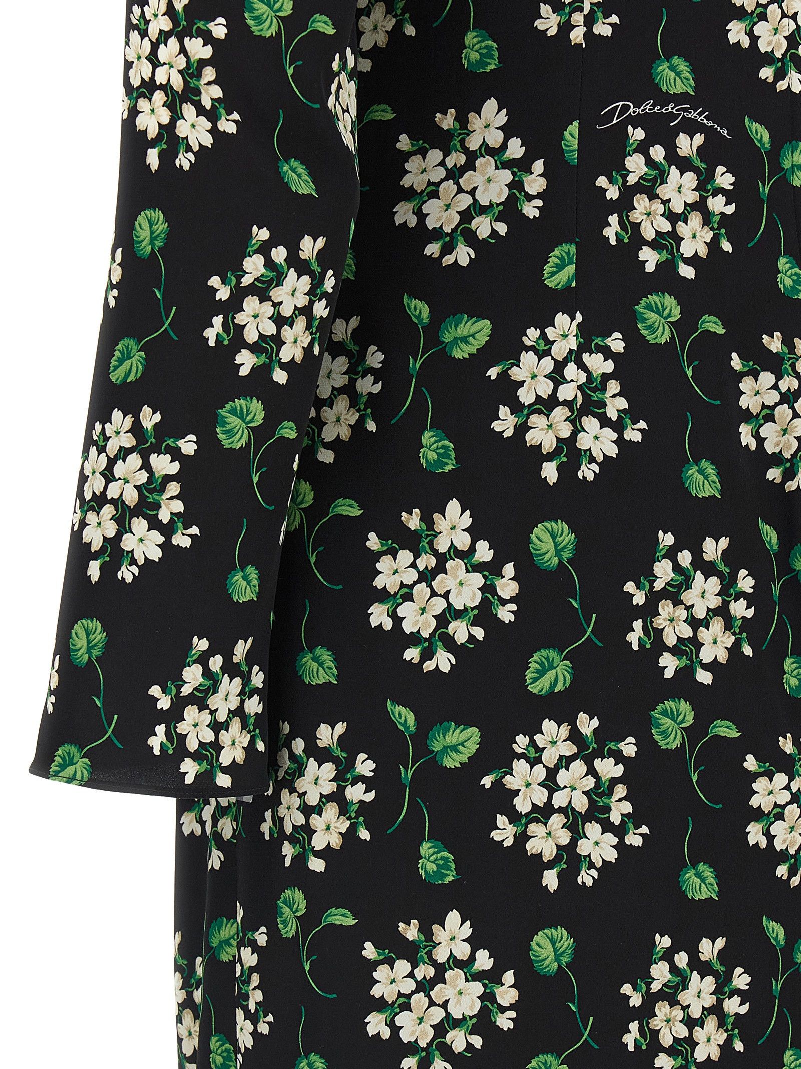Dolce & Gabbana Flower print dress Size M / US 6-8 / IT 42-44 - 4 Thumbnail