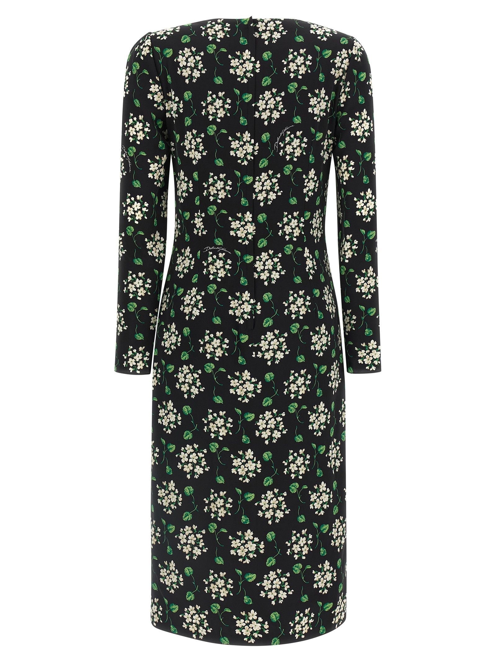 Dolce & Gabbana Flower print dress Size M / US 6-8 / IT 42-44 - 2 Thumbnail