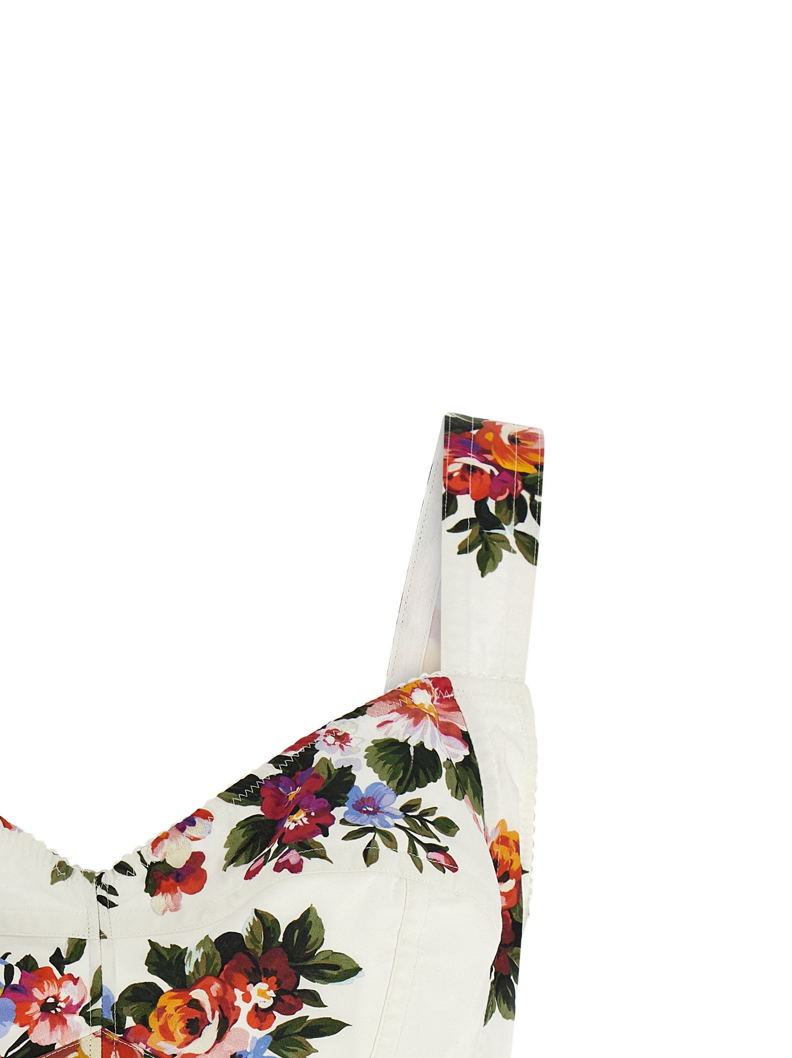 Dolce & Gabbana 'Mazzo di fiori' print top Size XL / US 12-14 / IT 48-50 - 3 Thumbnail