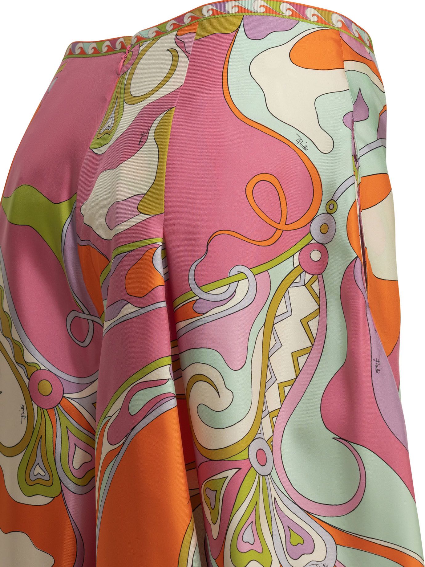 Emilio Pucci Pucci Orchidee Casual Pants tag size 40 Women - USA Duties Paid Size 27" / US 4 / IT 40 - 4 Thumbnail