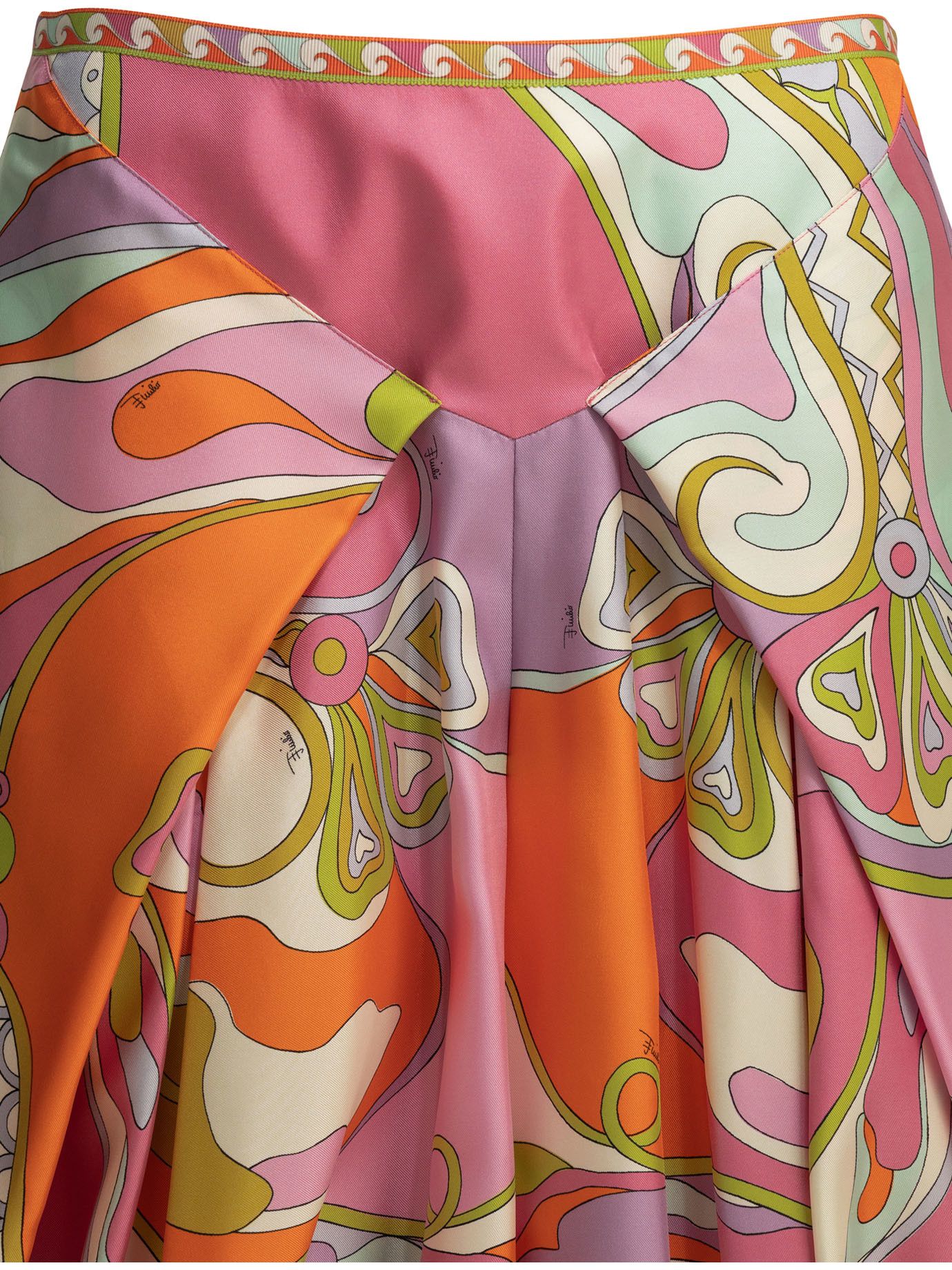 Emilio Pucci Pucci Orchidee Casual Pants tag size 40 Women - USA Duties Paid Size 27" / US 4 / IT 40 - 3 Thumbnail