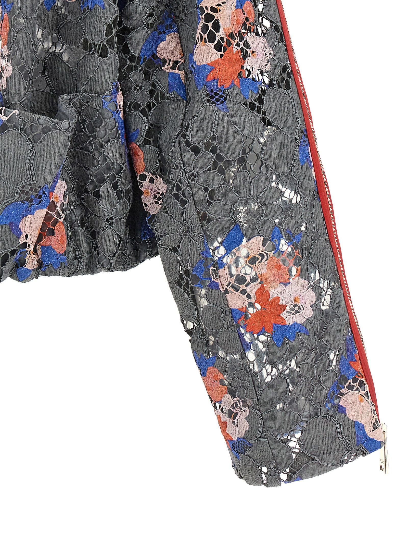 Fendi 'Fendi Bouquet' lace blazer Size M / US 6-8 / IT 42-44 - 4 Thumbnail