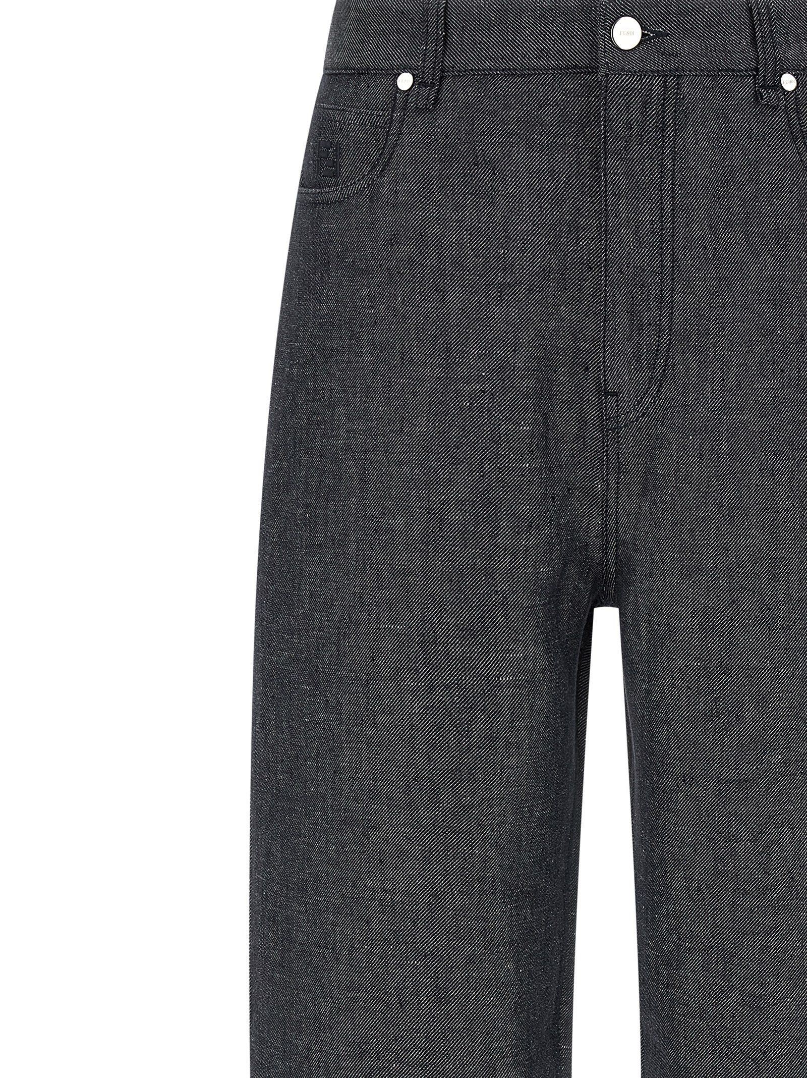 Fendi 'FF Selleria' jeans Size US 30 / EU 46 - 3 Thumbnail