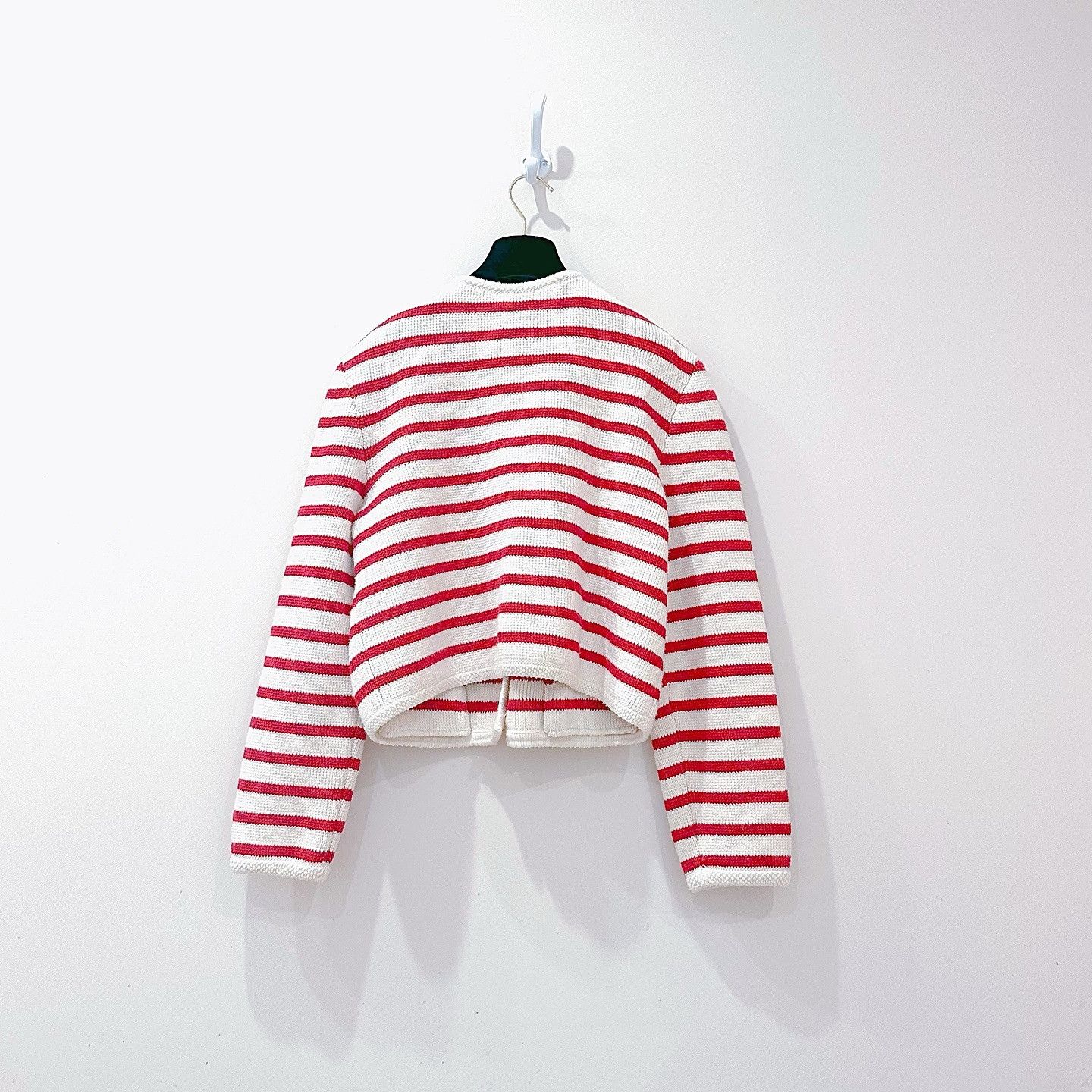 Celine Celine Striped Button-Up Sweater Size M Size M / US 6-8 / IT 42-44 - 2 Thumbnail