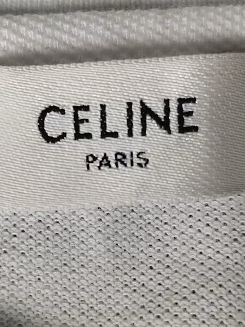 Celine CELINE Logo Polo Shirt Size S Size US S / EU 44-46 / 1 - 3 Thumbnail