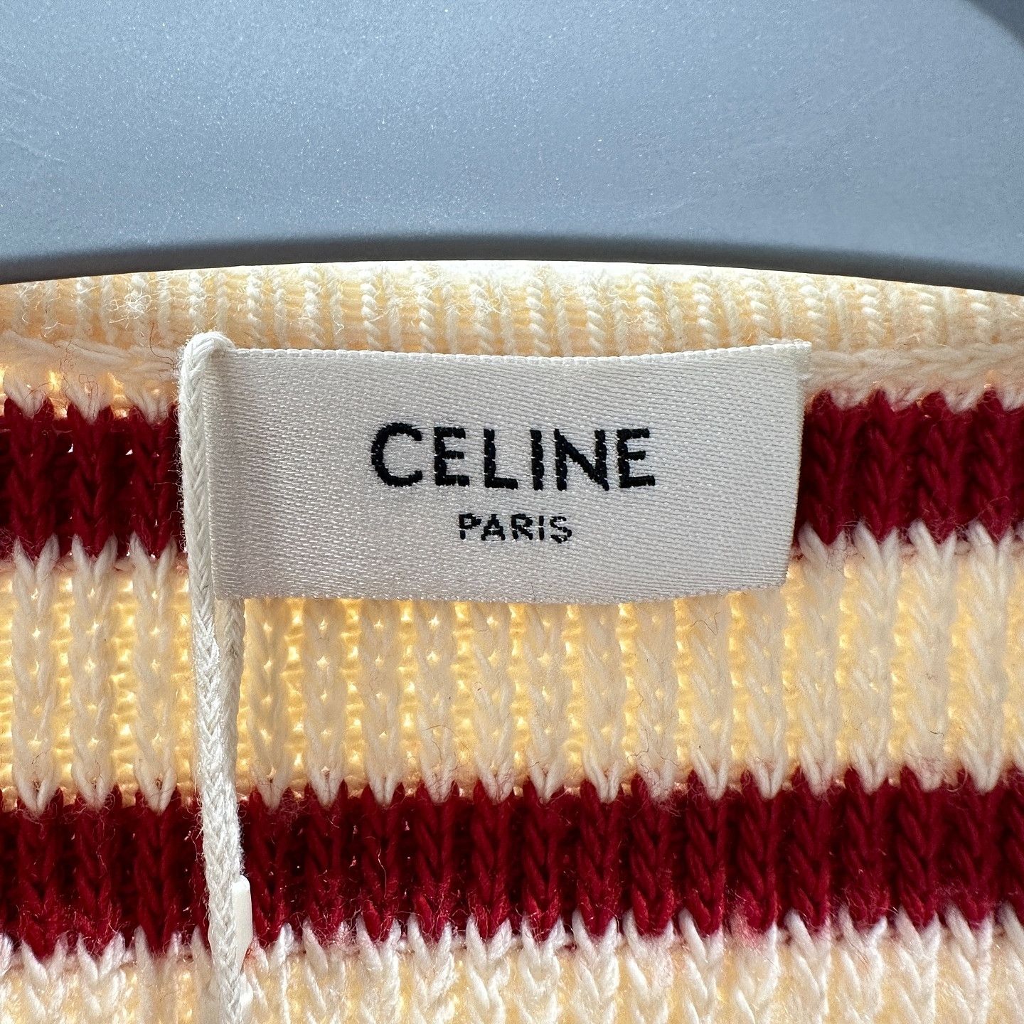 Celine Celine Striped Knit Cardigan Size S Size S / US 4 / IT 40 - 3 Thumbnail