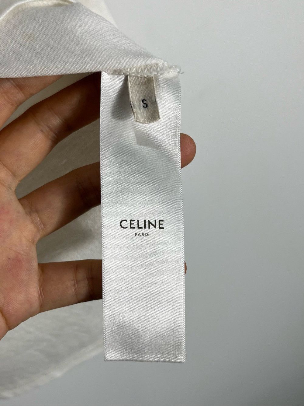 Celine Celine Triomphe Logo T-Shirt Size S Size S / US 4 / IT 40 - 4 Thumbnail