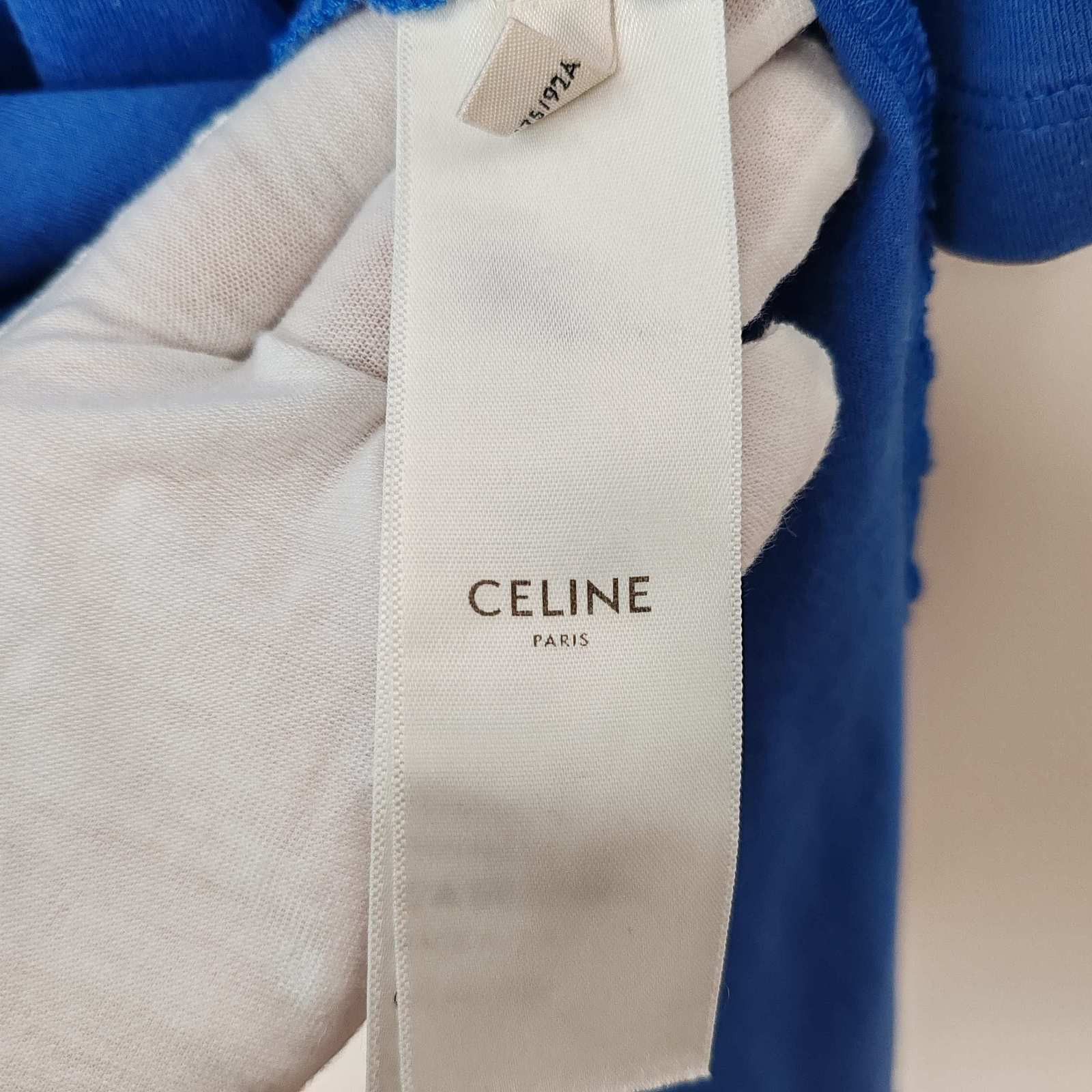 Celine Celine Logo Short Sleeve T-Shirt Size L Size US L / EU 52-54 / 3 - 4 Thumbnail