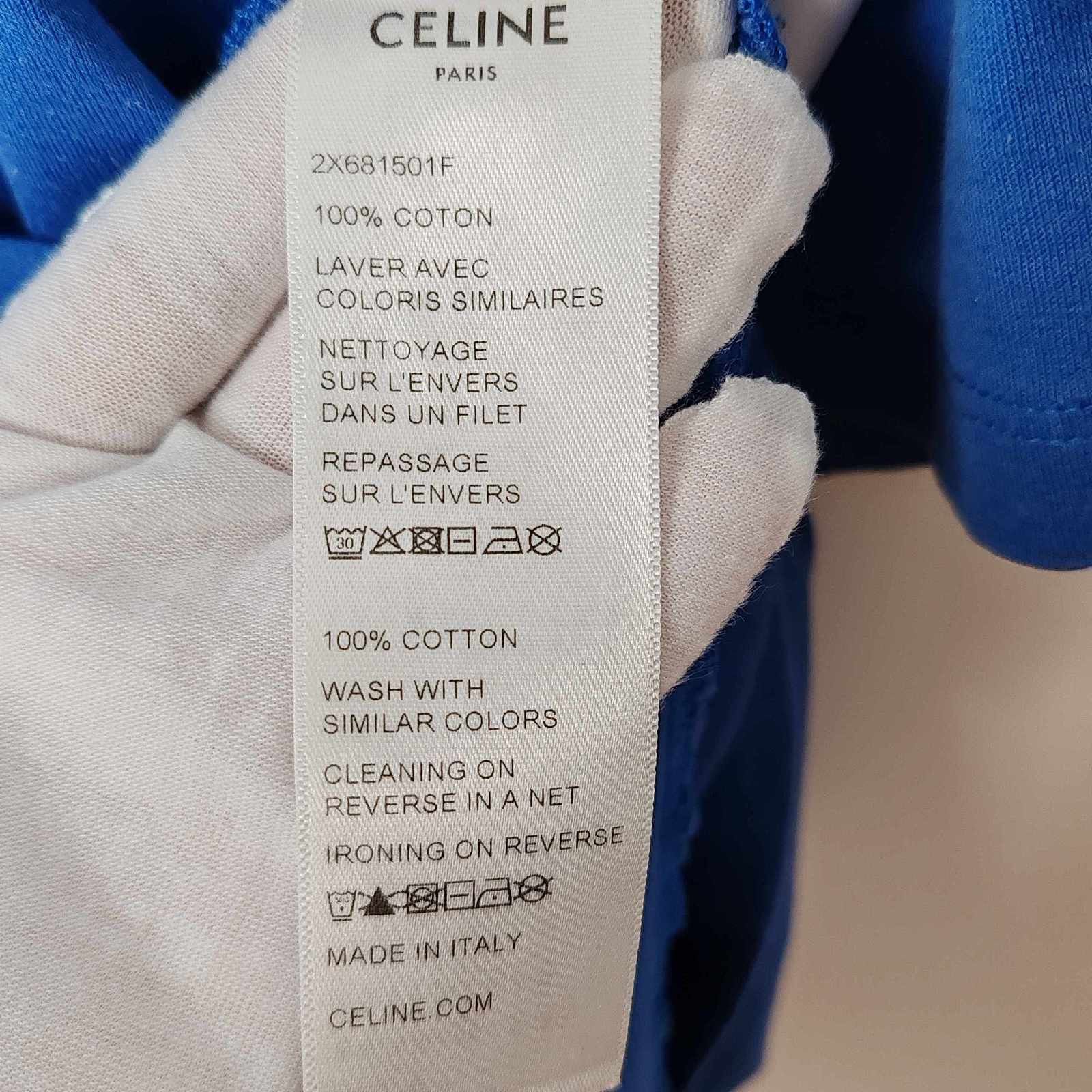 Celine Celine Logo Short Sleeve T-Shirt Size L Size US L / EU 52-54 / 3 - 5 Thumbnail