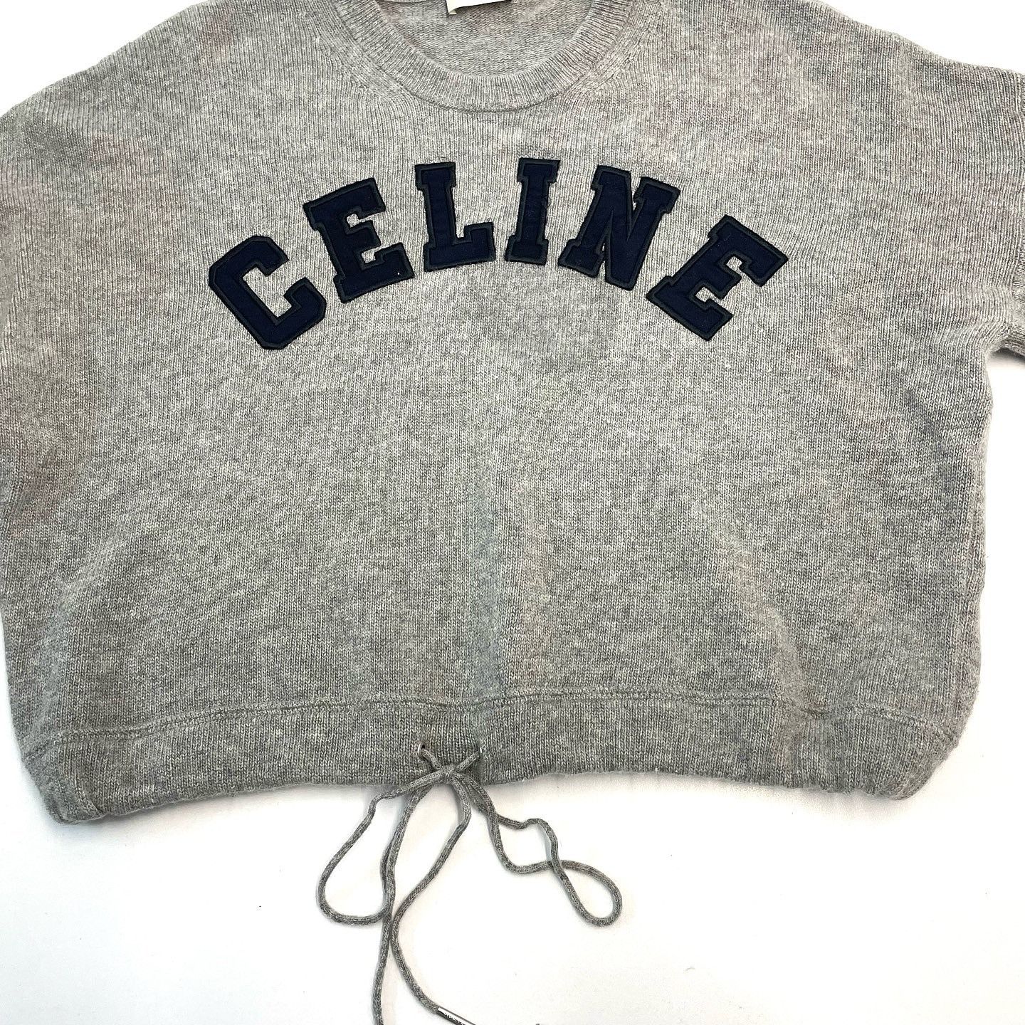 Celine Celine Logo Wool Cashmere Sweater Size XS Size XS / US 0-2 / IT 36-38 - 5 Thumbnail