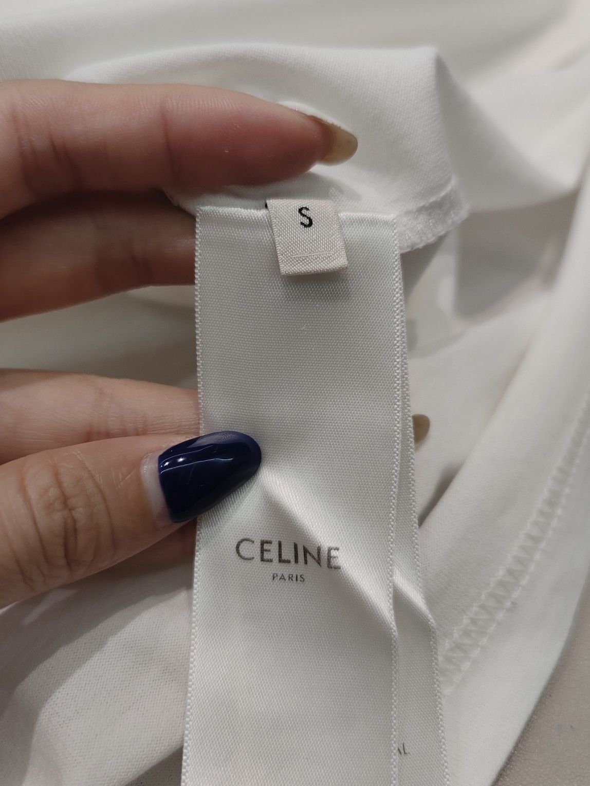 Celine CELINE Logo Short Sleeve T-Shirt Size S Size S / US 4 / IT 40 - 5 Thumbnail