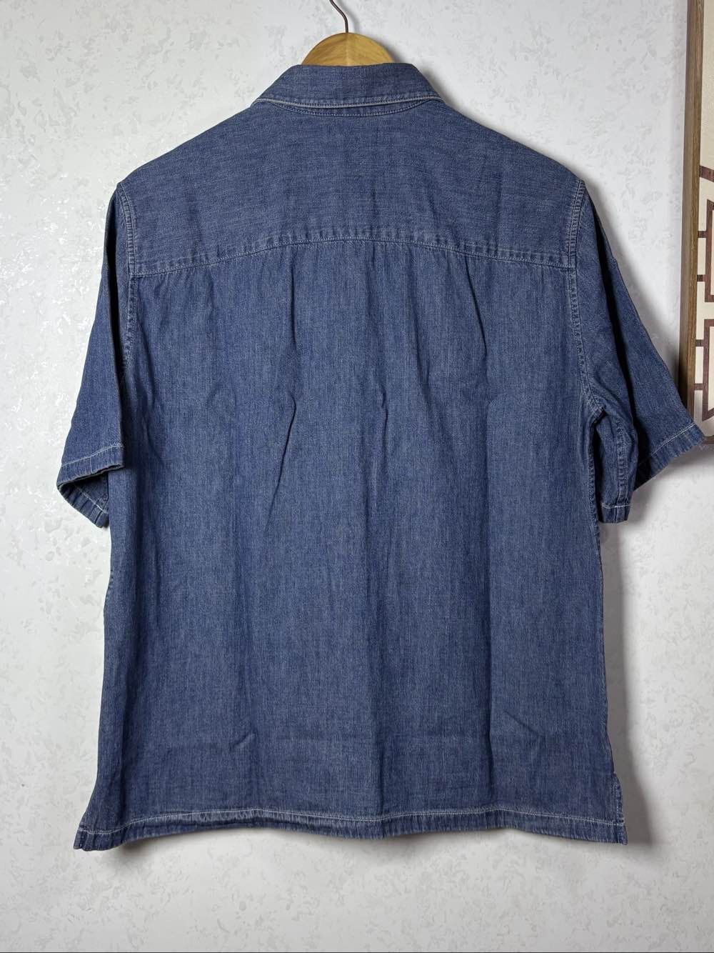 Celine CELINE Logo Denim Shirt Size XS Size US XS / EU 42 / 0 - 2 Thumbnail