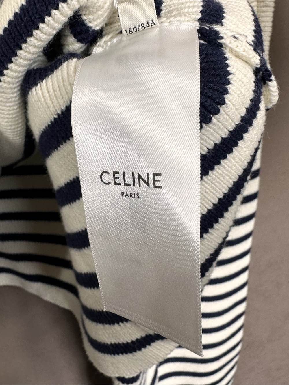 Celine Celine Striped Knit Sweater Size S Size S / US 4 / IT 40 - 4 Thumbnail