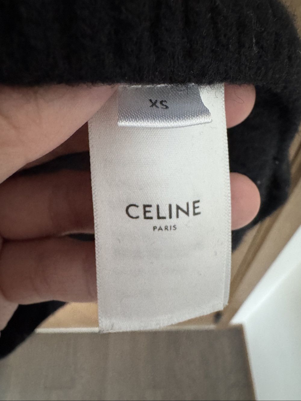 Celine Celine Logo Wool Sweater Size XS Size XS / US 0-2 / IT 36-38 - 4 Thumbnail