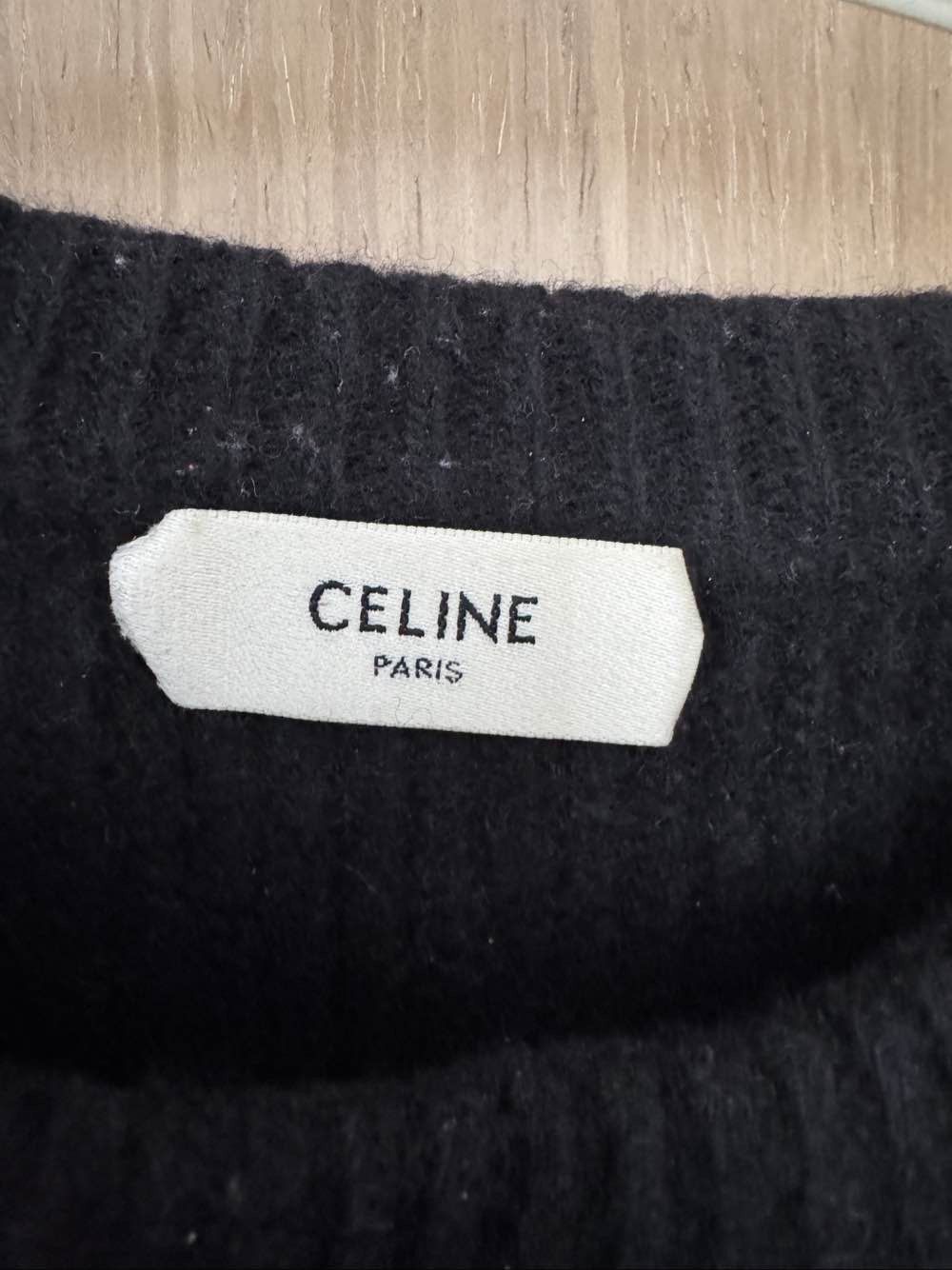 Celine Celine Logo Wool Sweater Size XS Size XS / US 0-2 / IT 36-38 - 3 Thumbnail