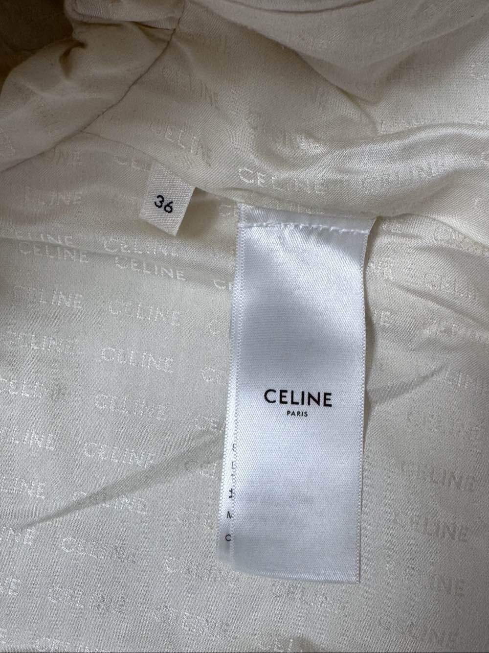 Celine Celine Ivory Tweed Jacket Size 36 Size XS / US 0-2 / IT 36-38 - 4 Thumbnail