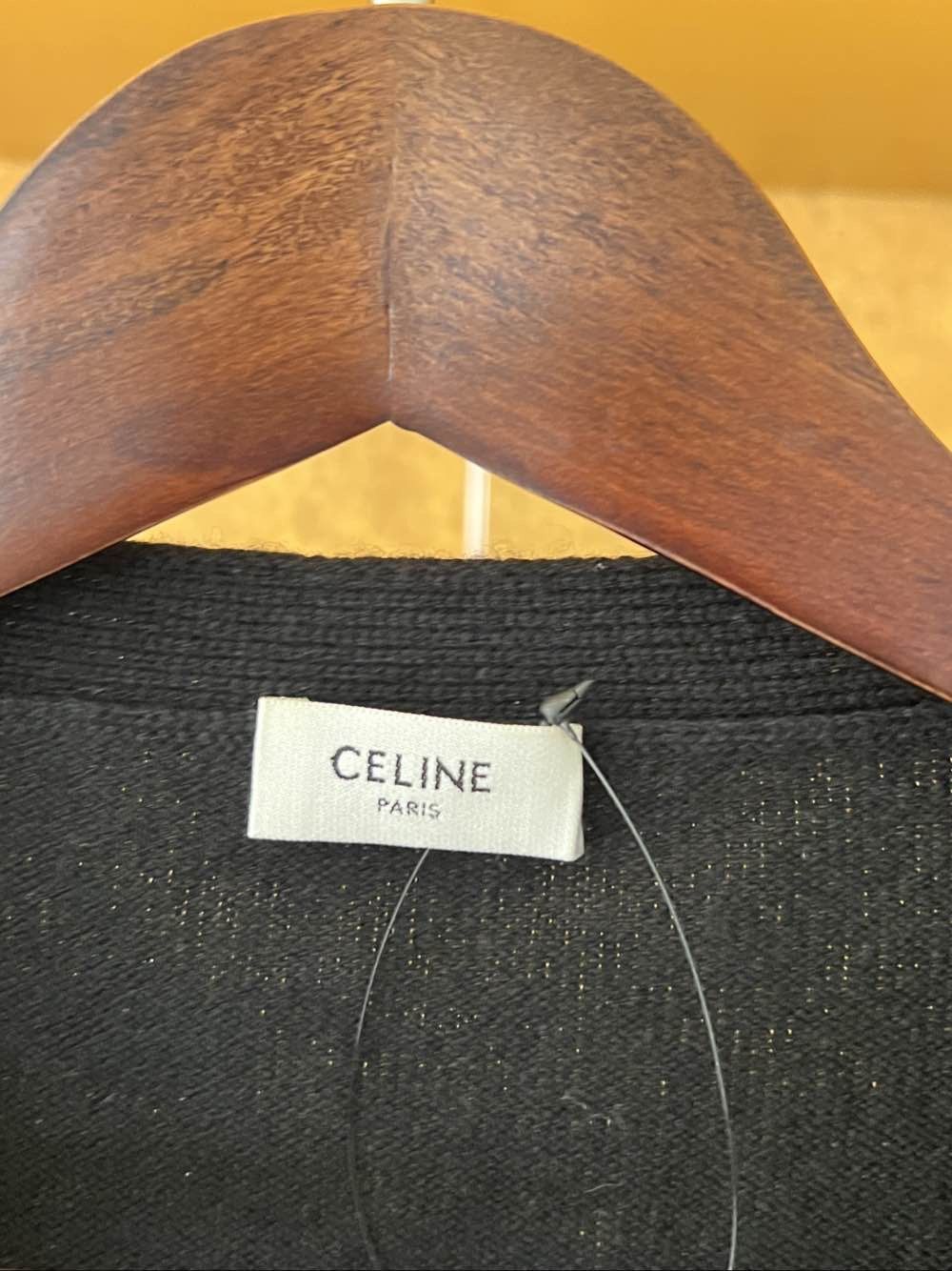 Celine Celine Triomphe Hardware Cashmere Cardigan Size M Size M / US 6-8 / IT 42-44 - 3 Thumbnail