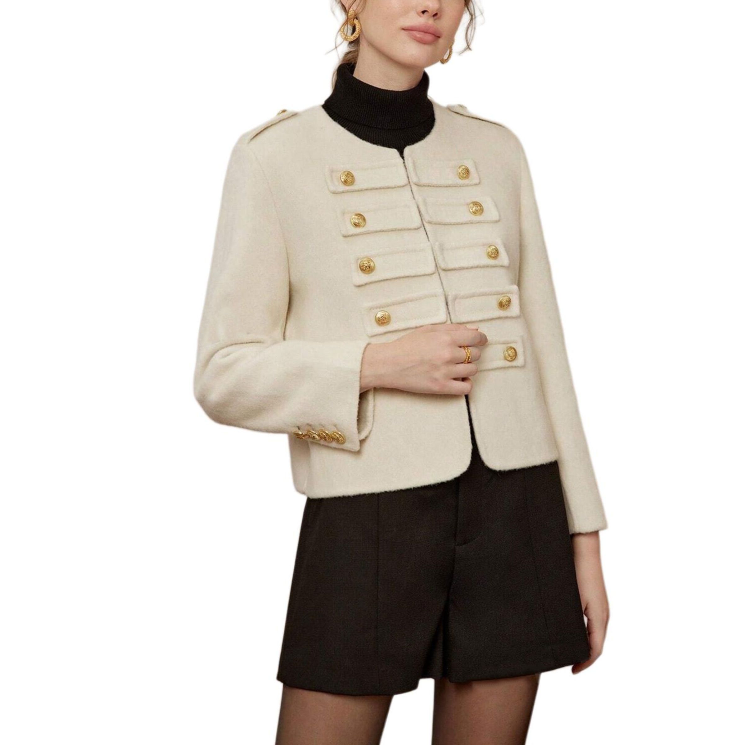 Celine CELINE Wool Blend Military Jacket Size 34 Size XS / US 0-2 / IT 36-38 - 8 Thumbnail